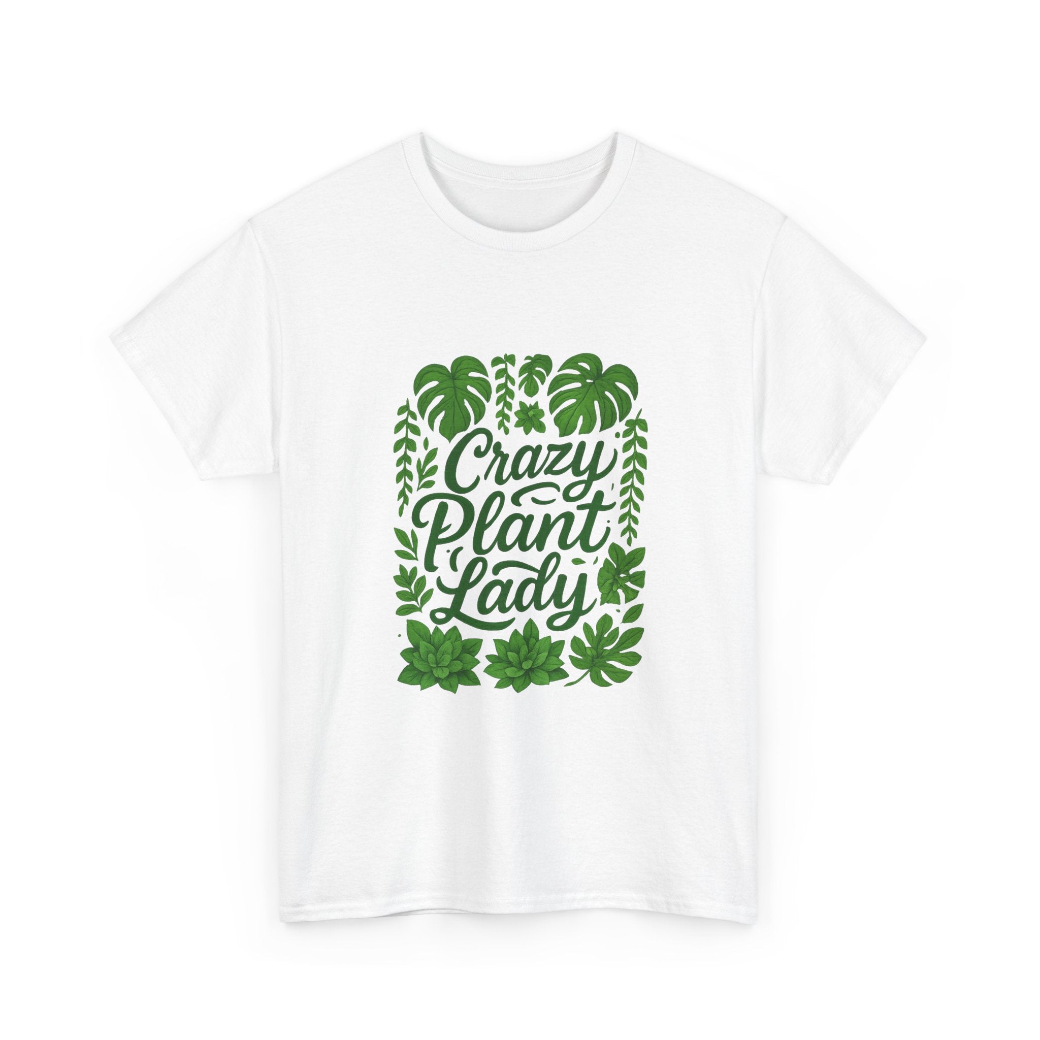 Crazy Plant Lady Gardener T-Shirt | Gardener Gift | Graphic Tee