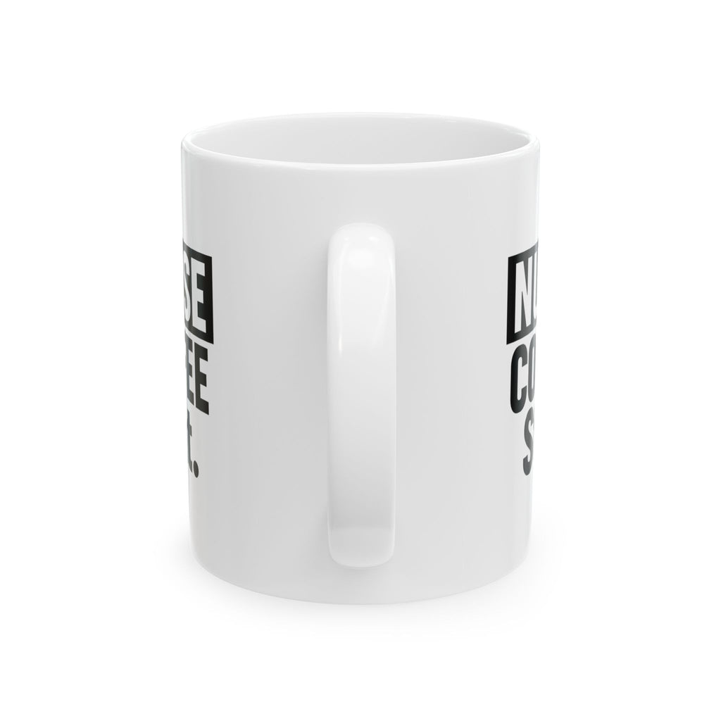 Nurse Coffee IV Drip Required Coffee Mug | Funny Nurse Coffee Gift | Ceramic Mug