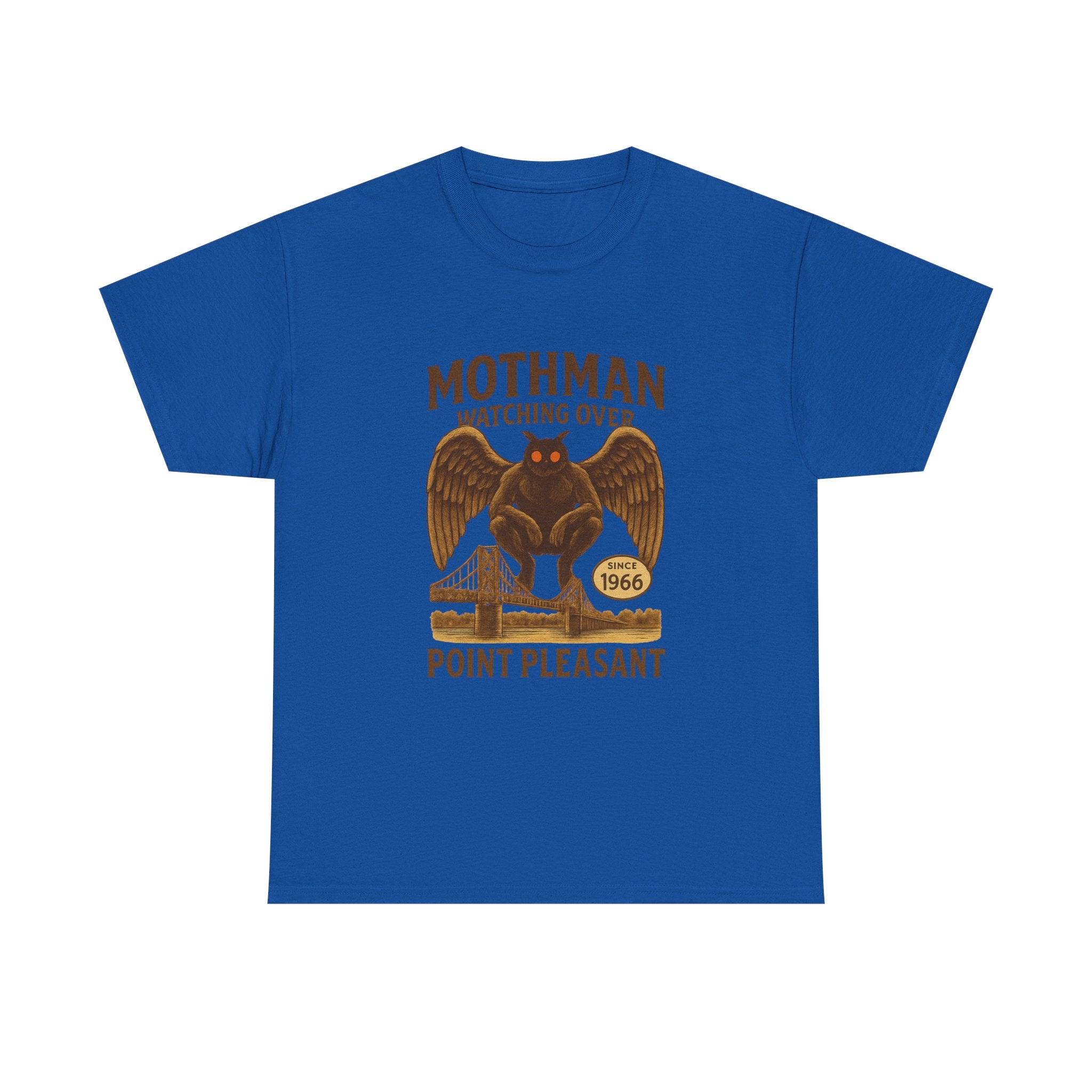 Mothman Watching Over Point Pleasant Since 1966 T-Shirt | Unique Gift | Graphic Tee
