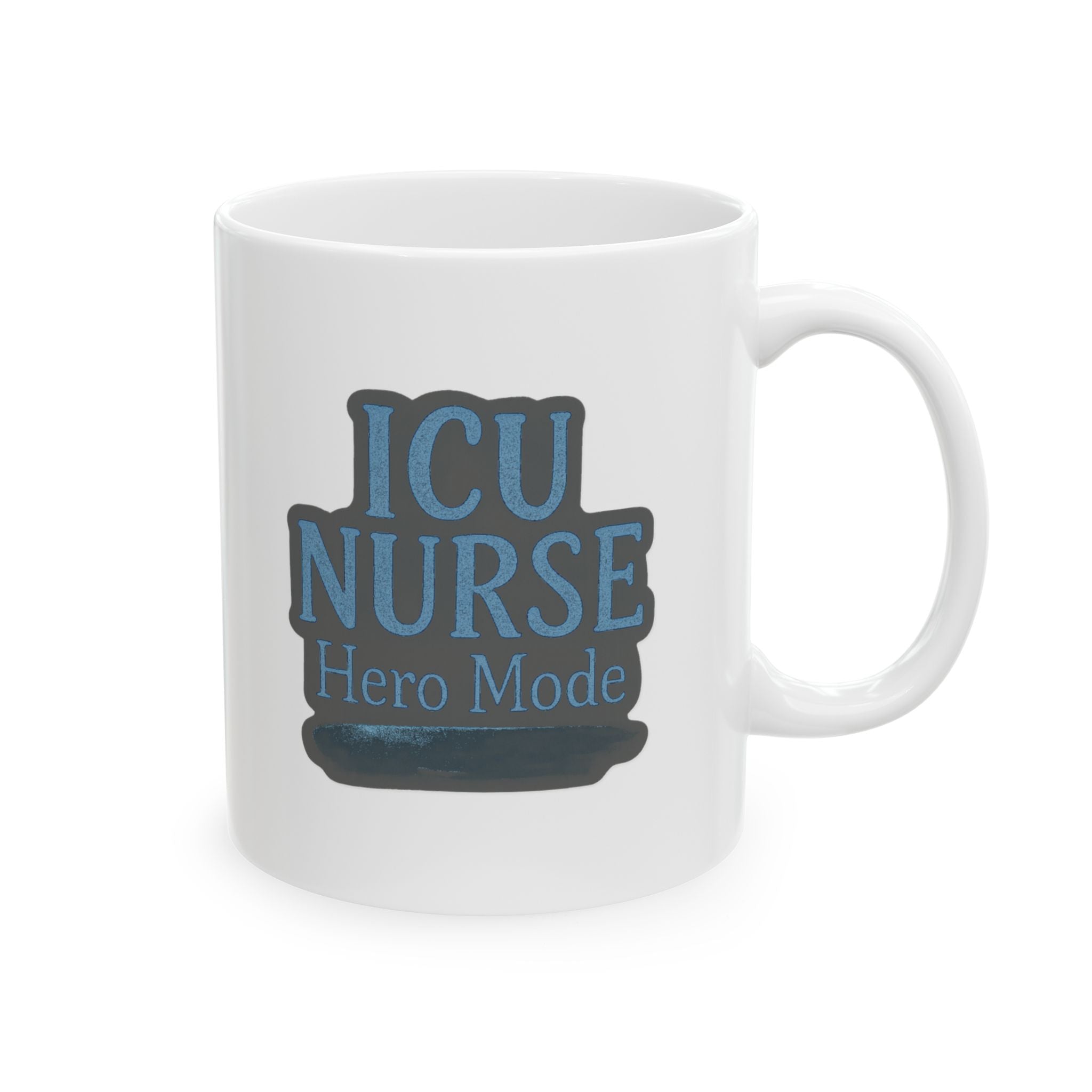 ICU Nurse Saving Lives One Cup At A Time Coffee Mug | Nurse Appreciation | Ceramic Mug