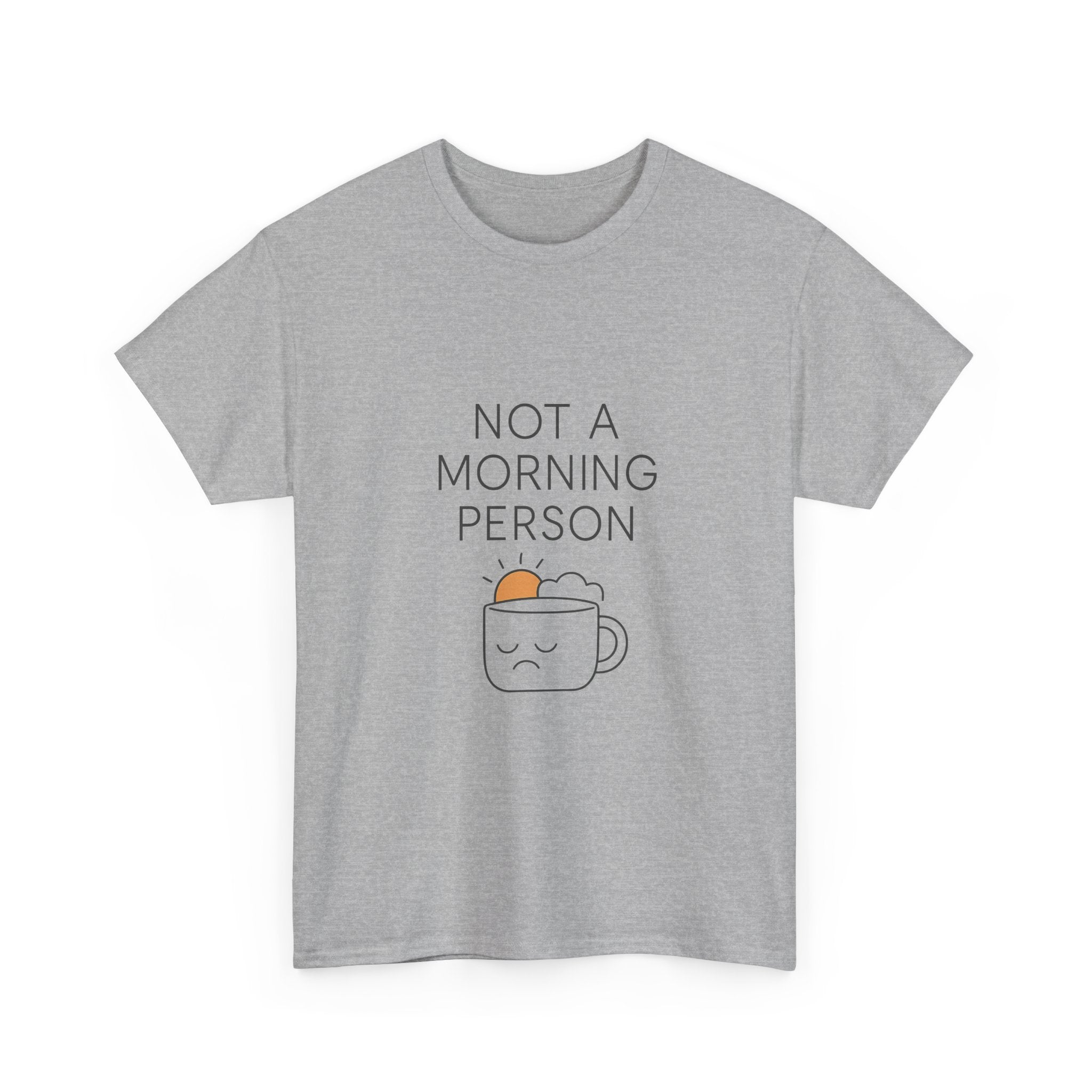 Not A Morning Person End Of Discussion T-Shirt | Funny Gift | Graphic Tee