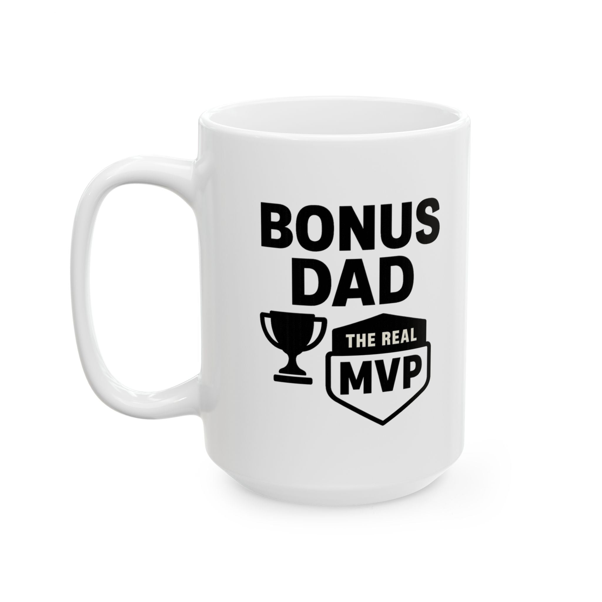 Bonus Dad Stepdad Hero Coffee Mug | Gift for Dad | Ceramic Mug