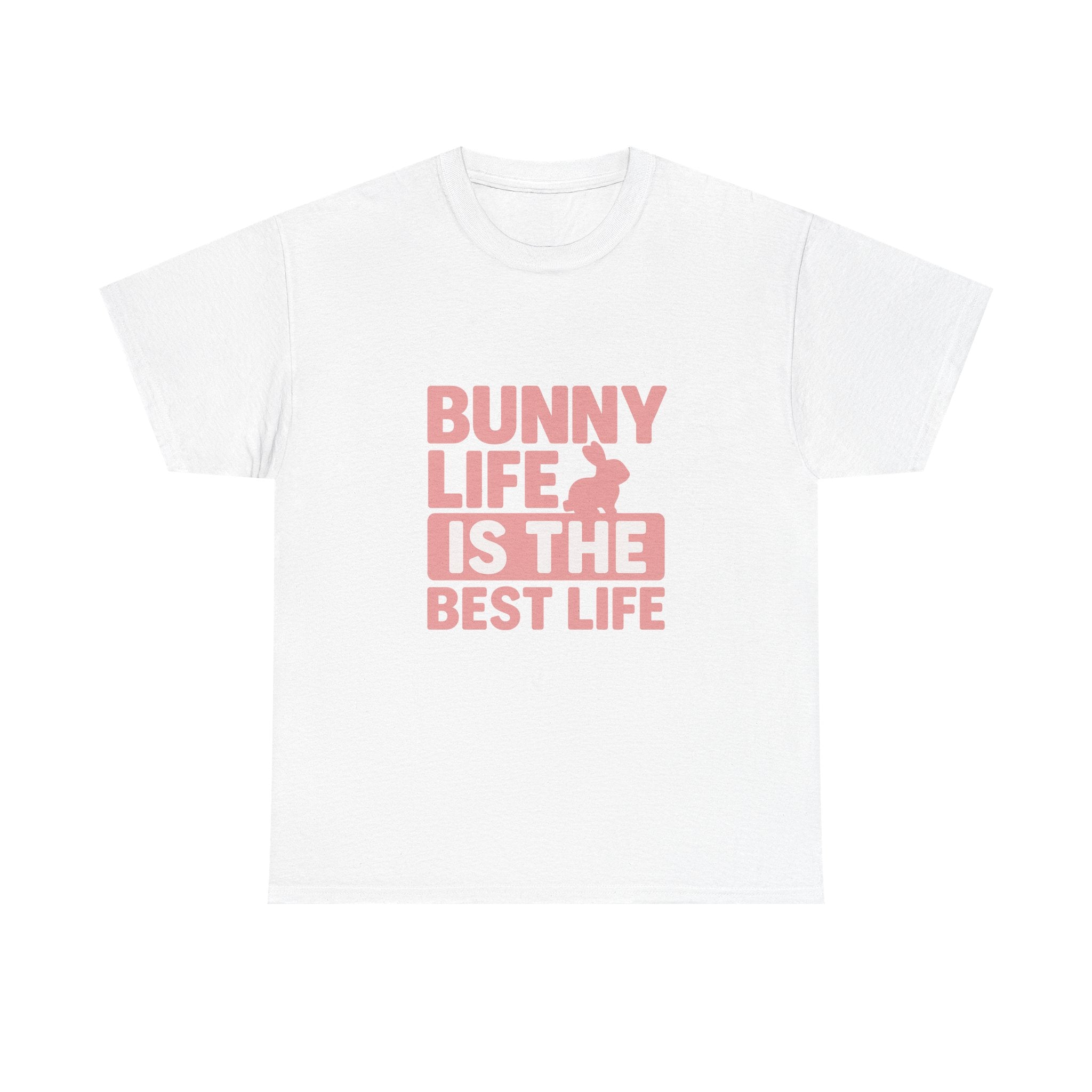 Rabbit Mom Bunny Life Is The Best Life T-Shirt | Gift for Mom | Graphic Tee