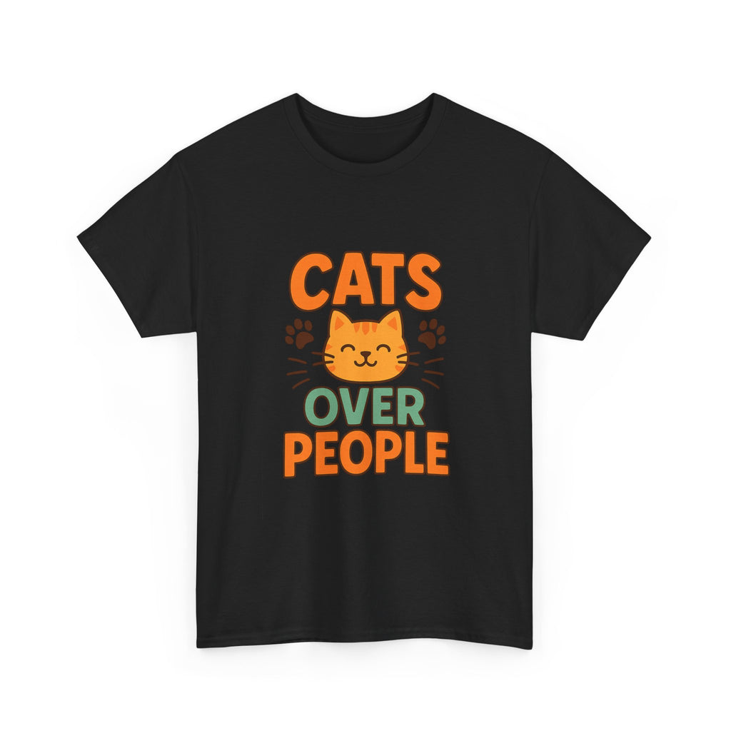 Introvert Powered By Cats T-Shirt | Funny Antisocial Cat Gift | Graphic Tee