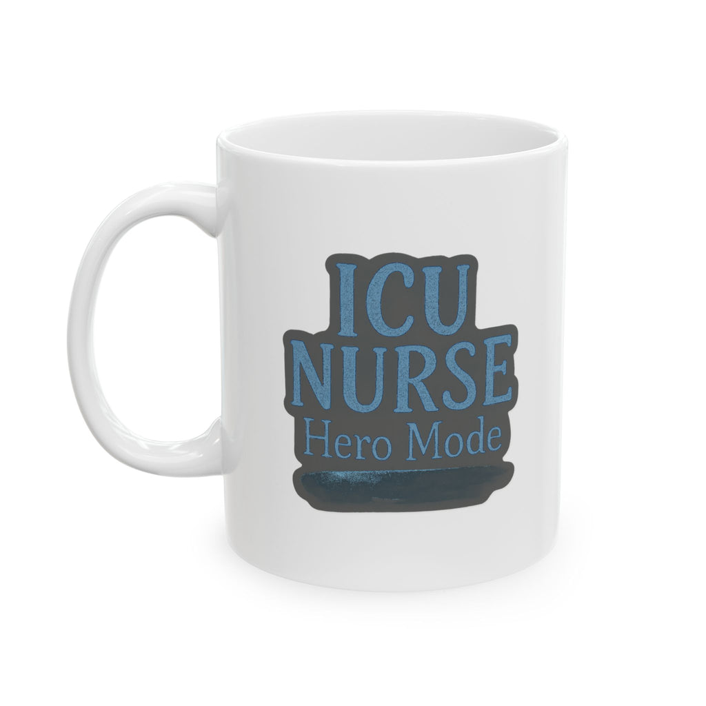ICU Nurse Saving Lives One Cup At A Time Coffee Mug | Nurse Appreciation | Ceramic Mug
