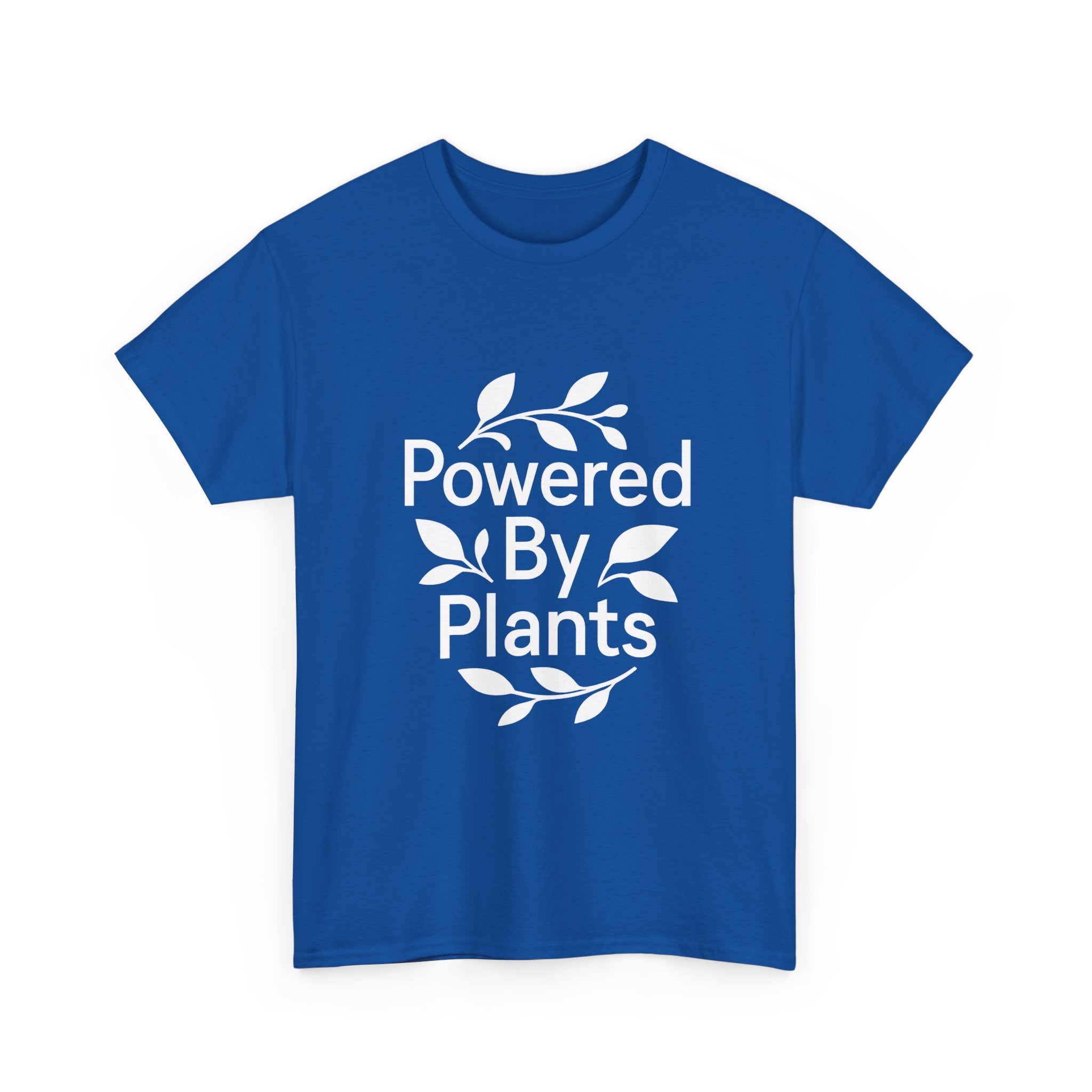Powered By Plants Vegan T-Shirt | Unique Gift | Graphic Tee