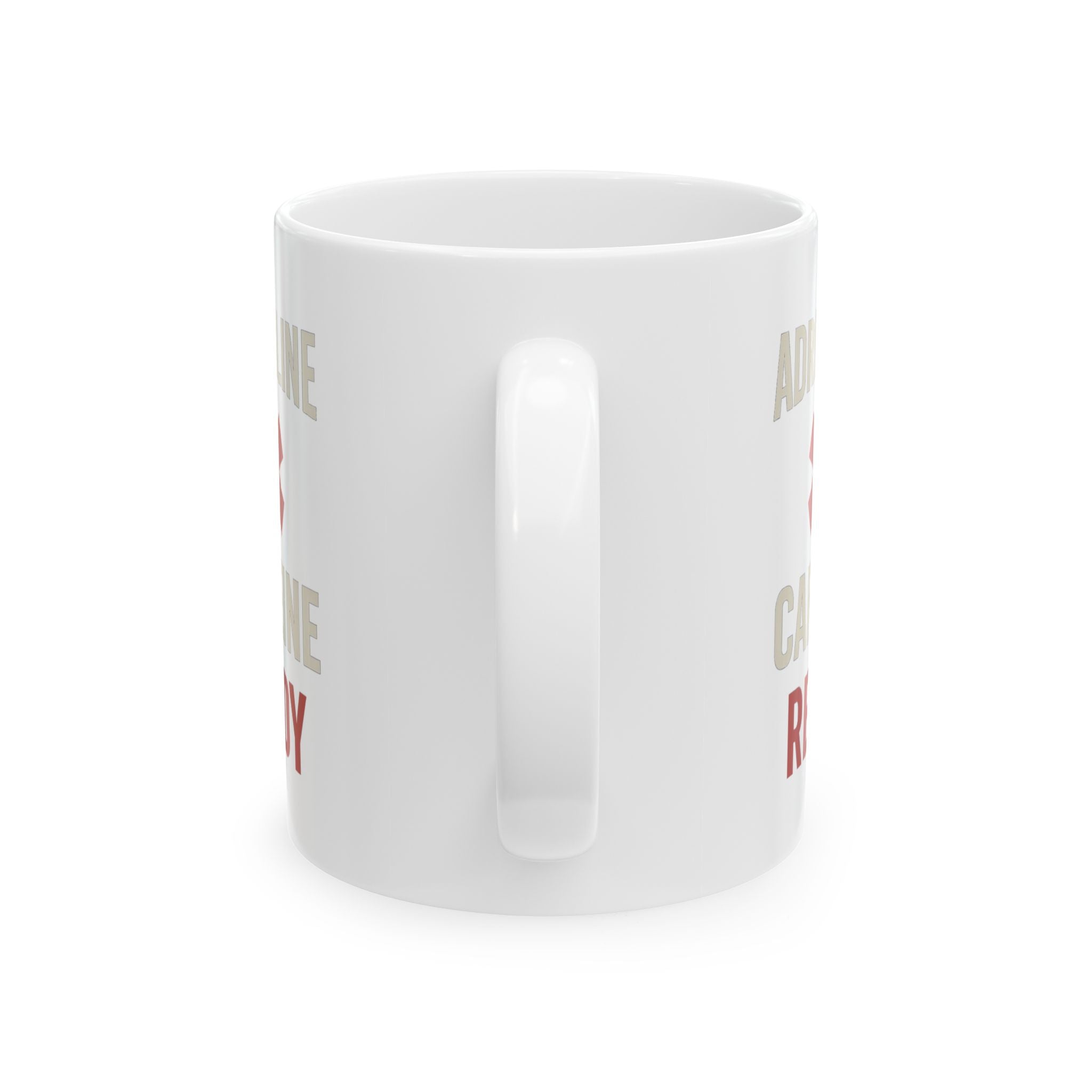 Paramedic Adrenaline And Caffeine Morning Coffee Mug | Unique Gift | Ceramic Mug