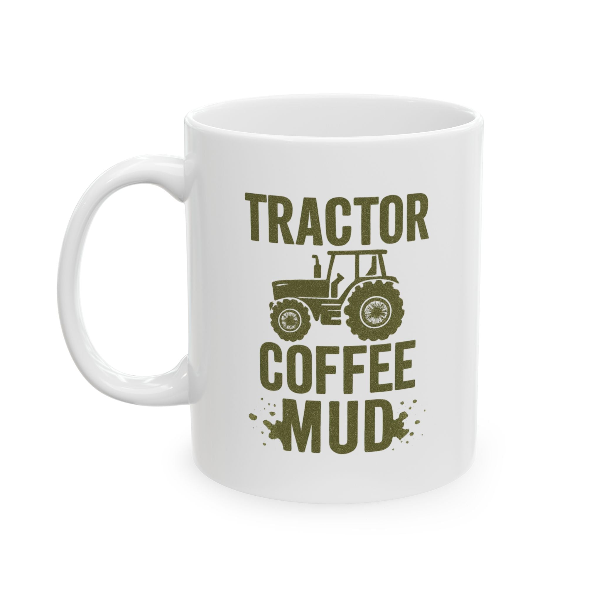 Weekend Farmer Tractor Coffee Mud Coffee Mug | Coffee Lover Gift | Ceramic Mug