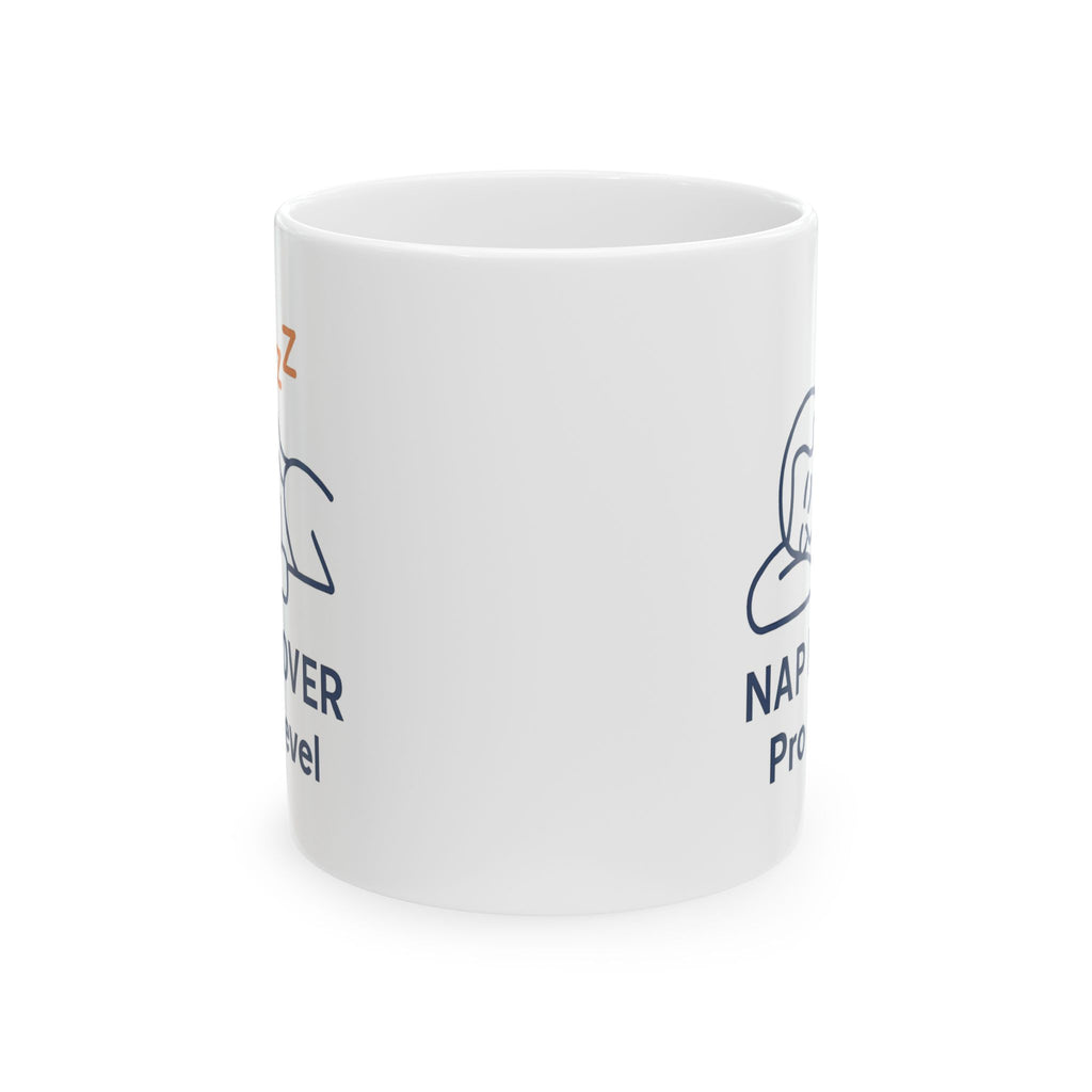 Powered By Naps And This Coffee Coffee Mug | Funny Nap Humor | Ceramic Mug