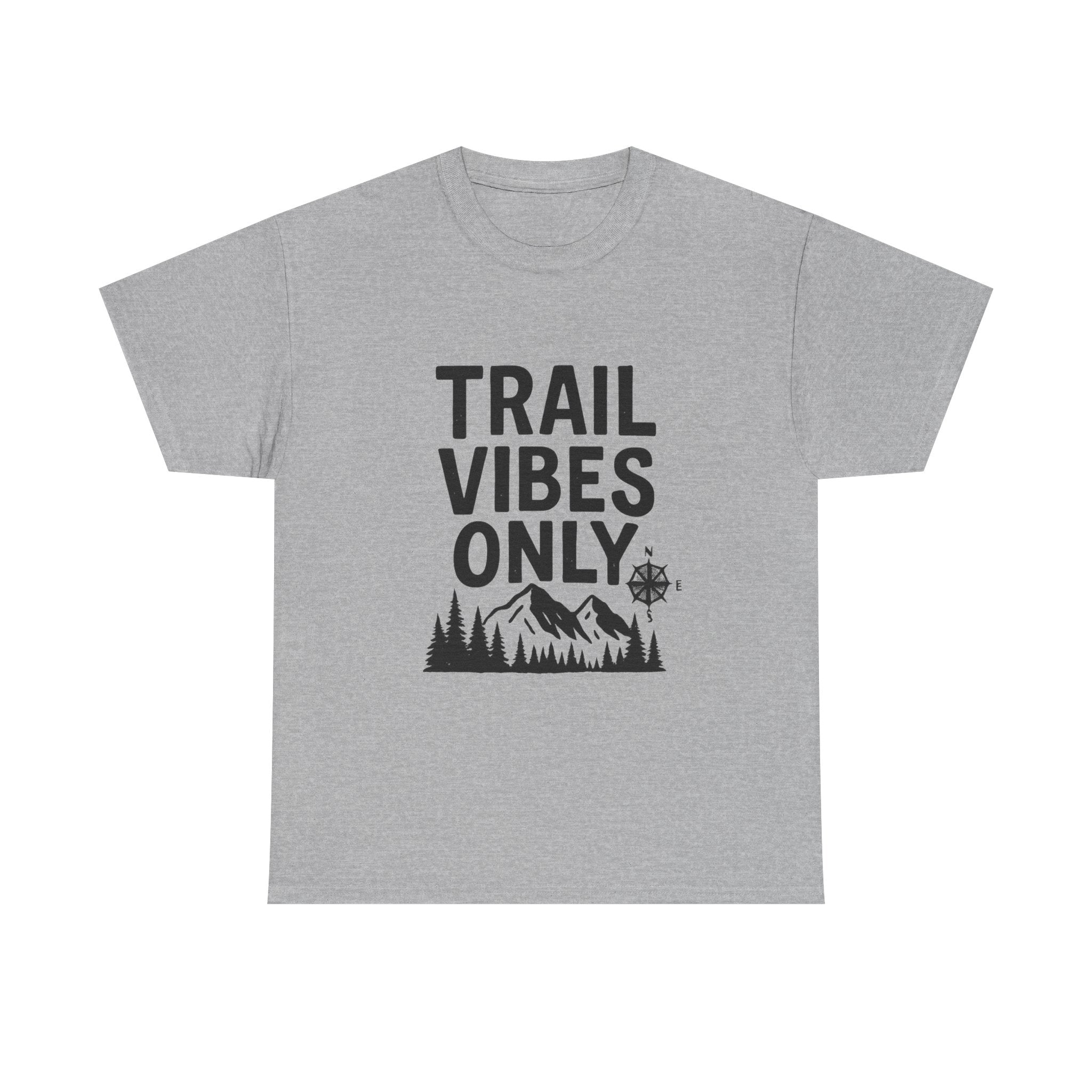 Trail Vibes Only Outdoors T-Shirt | Unique Gift | Graphic Tee