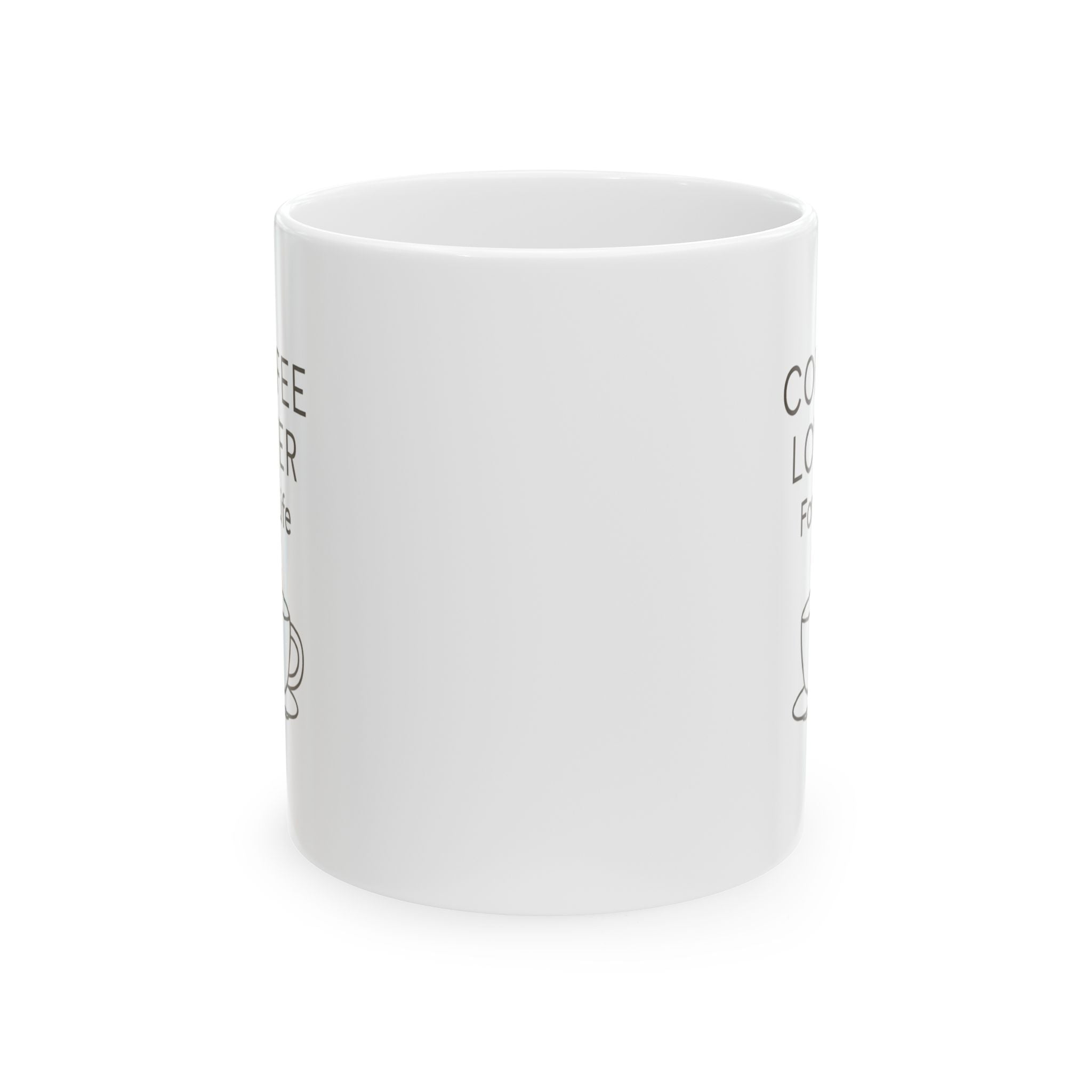Coffee Lover No Explanation Needed Coffee Mug | Coffee Appreciation Gift | Ceramic Mug