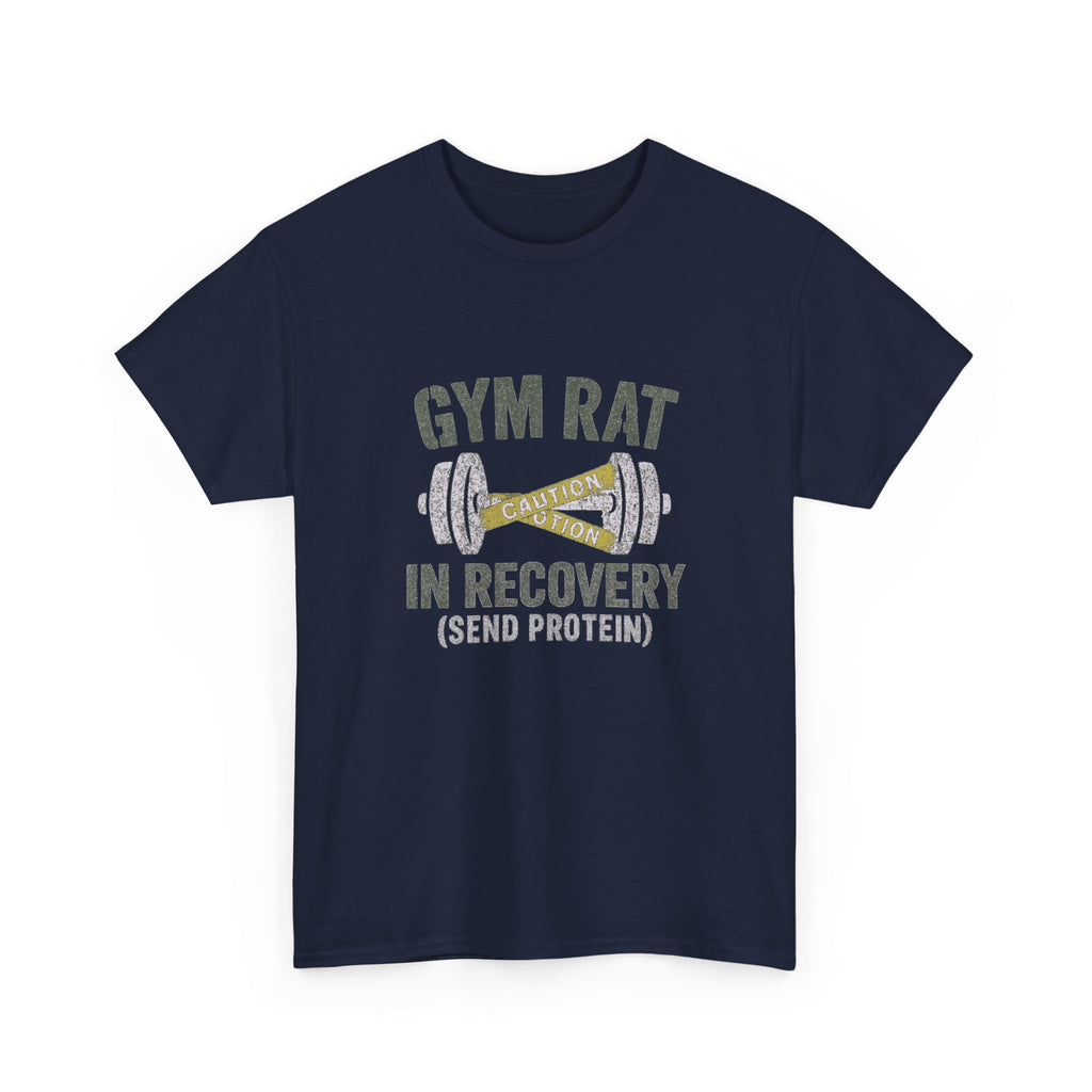 Gym Rat In Recovery T-Shirt | Unique Gift | Graphic Tee