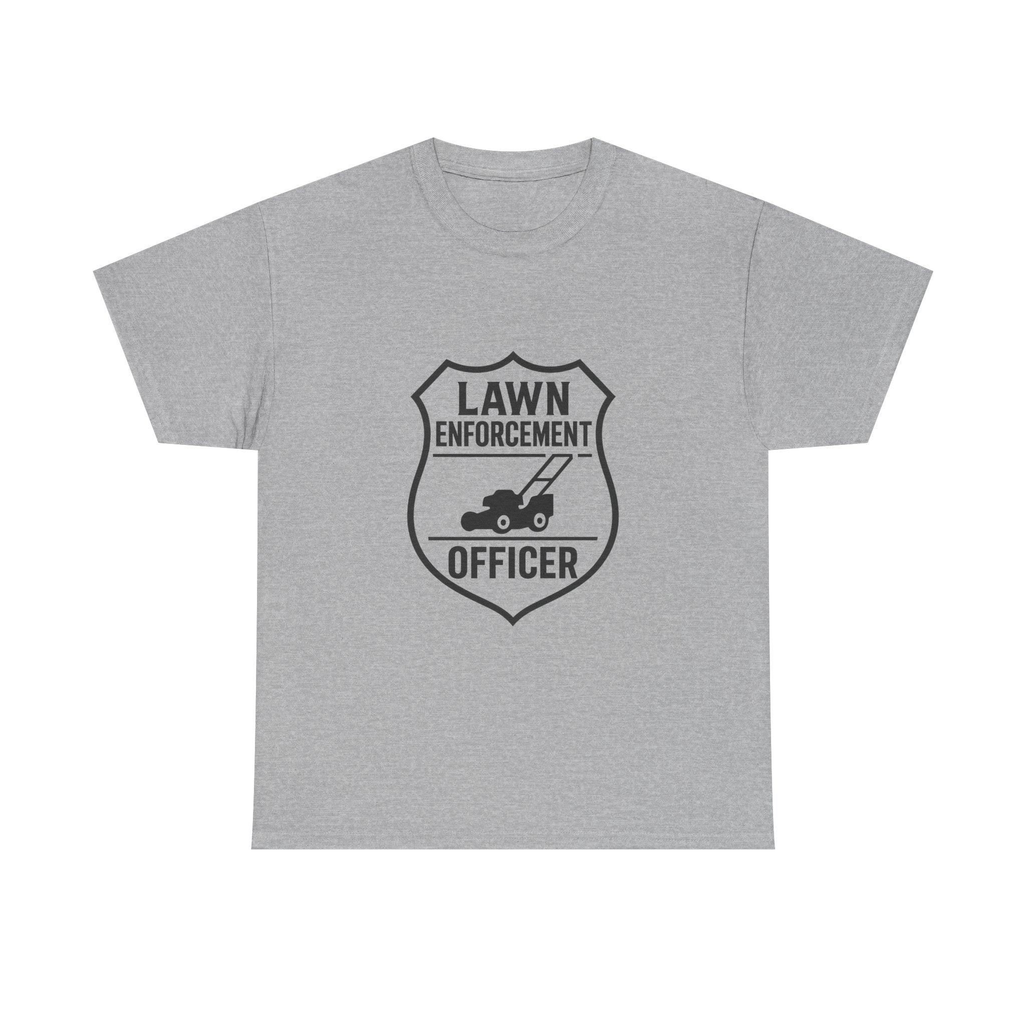 Lawn Enforcement Officer Dad T-Shirt | Gift for Dad | Graphic Tee