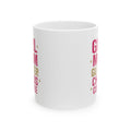 Girl Mom Glitter Chaos Coffee Coffee Mug | Gift for Mom | Ceramic Mug