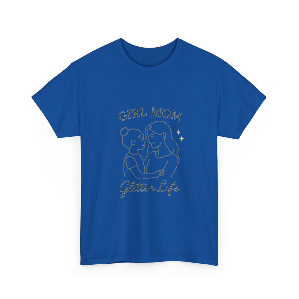 Girl Mom Hair Bows And Chaos T-Shirt | Funny Girl Mom Gift | Graphic Tee
