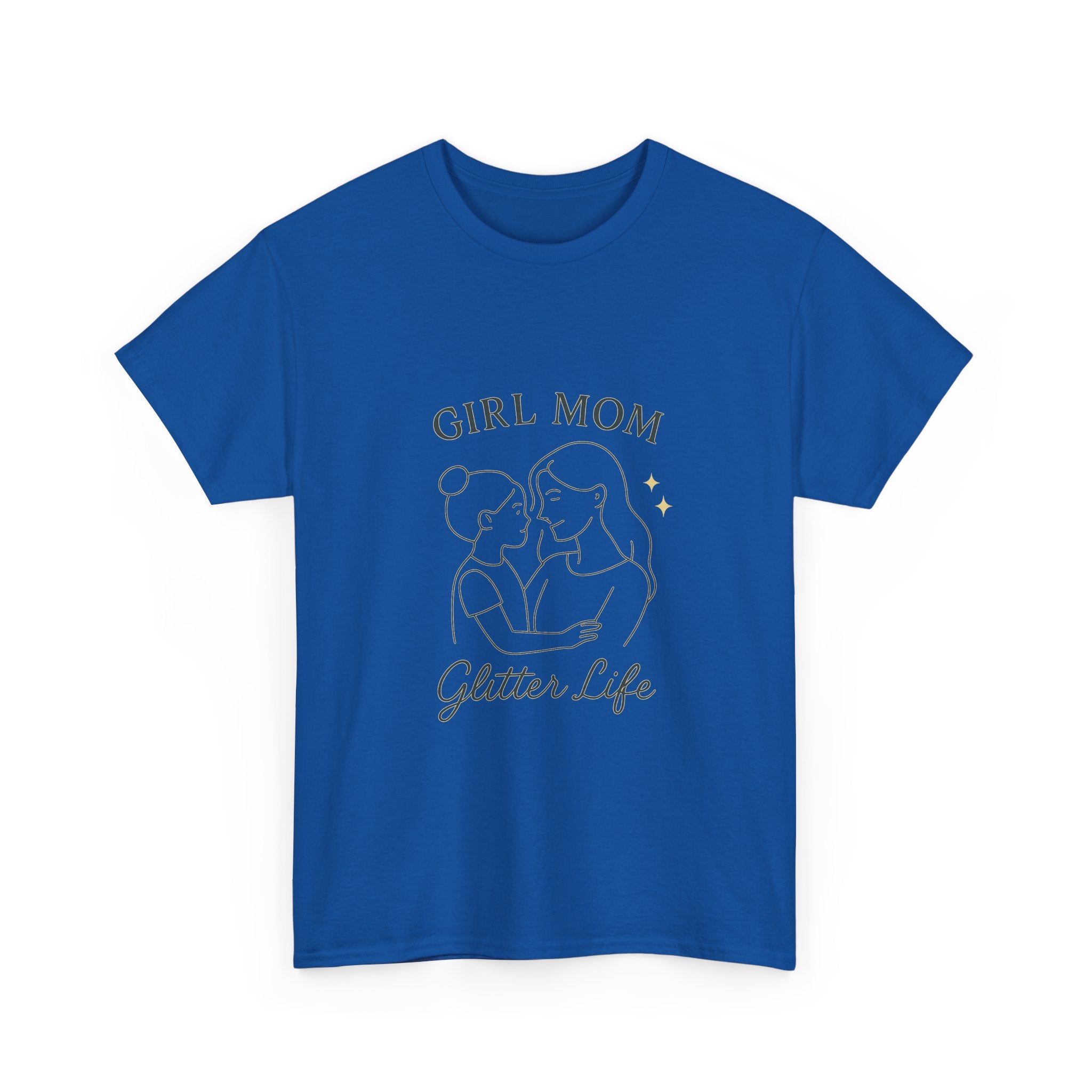 Girl Mom Hair Bows And Chaos T-Shirt | Funny Girl Mom Gift | Graphic Tee