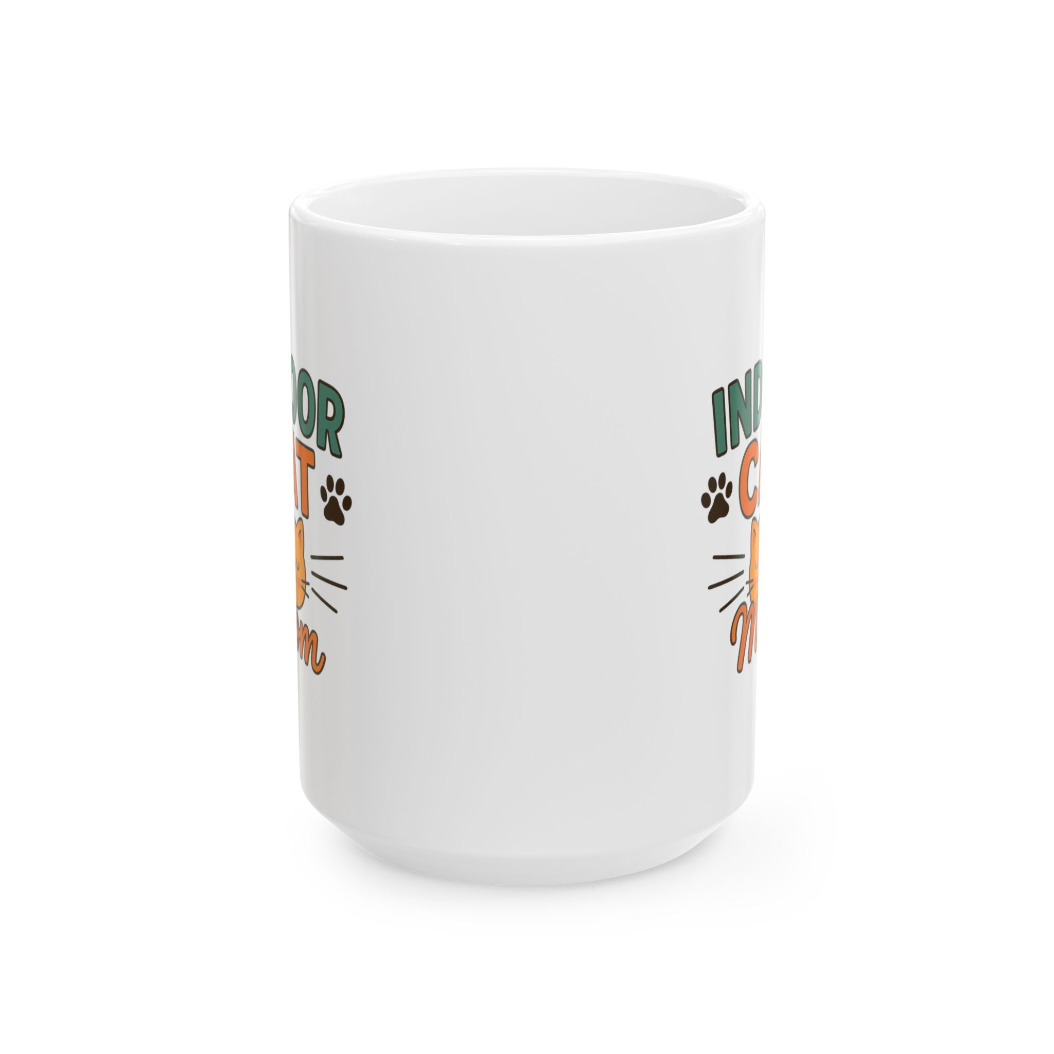Homebody Cat Mom Club Coffee Mug | Indoor Cat Owner Gift | Ceramic Mug