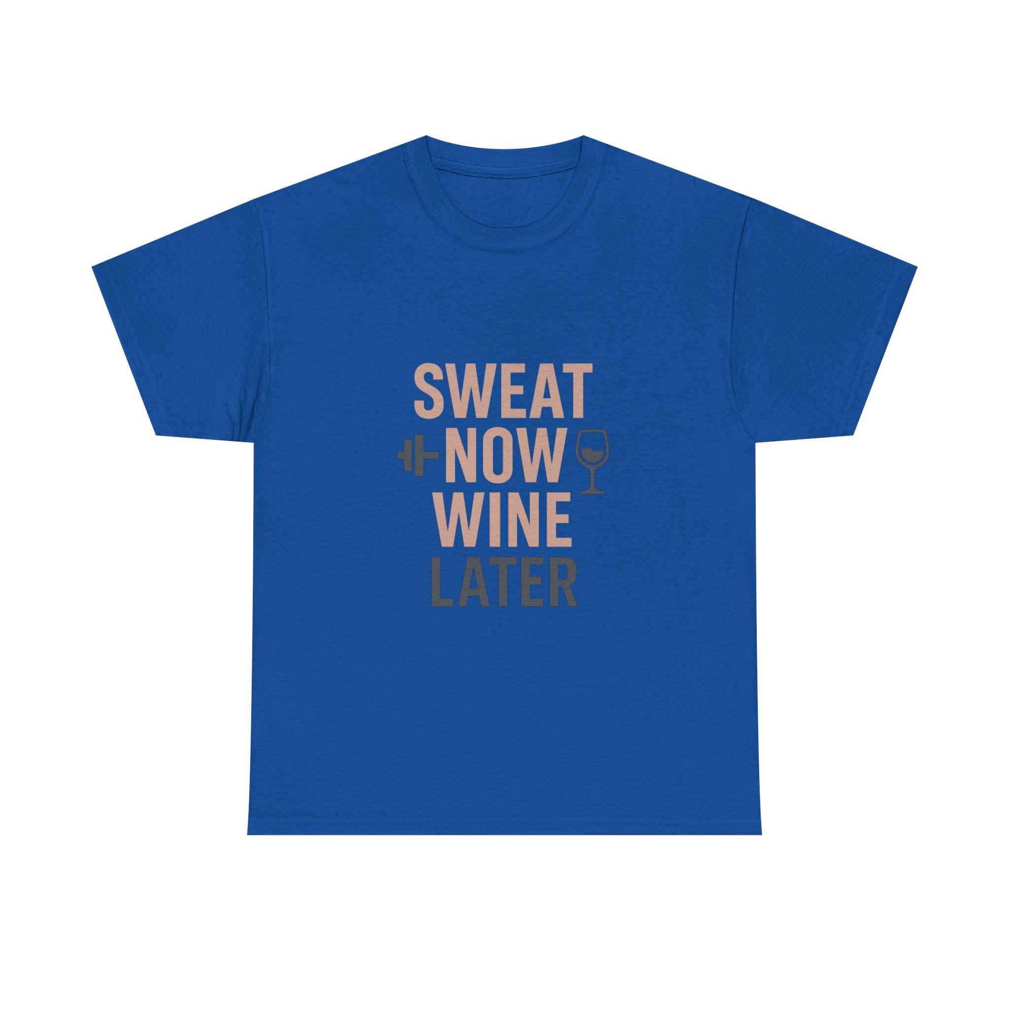 Gym Mom Sweat Now Wine Later T-Shirt | Gift for Mom | Graphic Tee