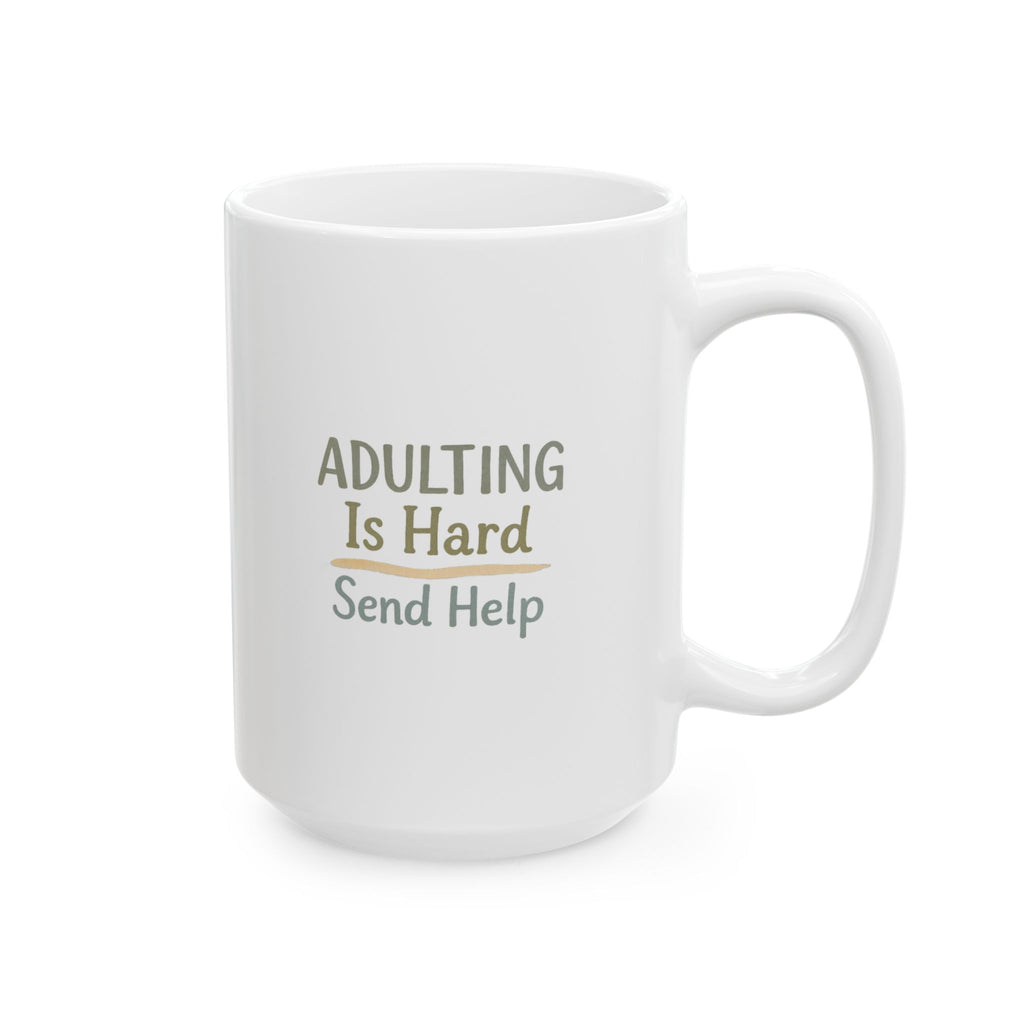 Did Not Order Adulting Coffee Mug | Funny Humor Gift | Ceramic Mug