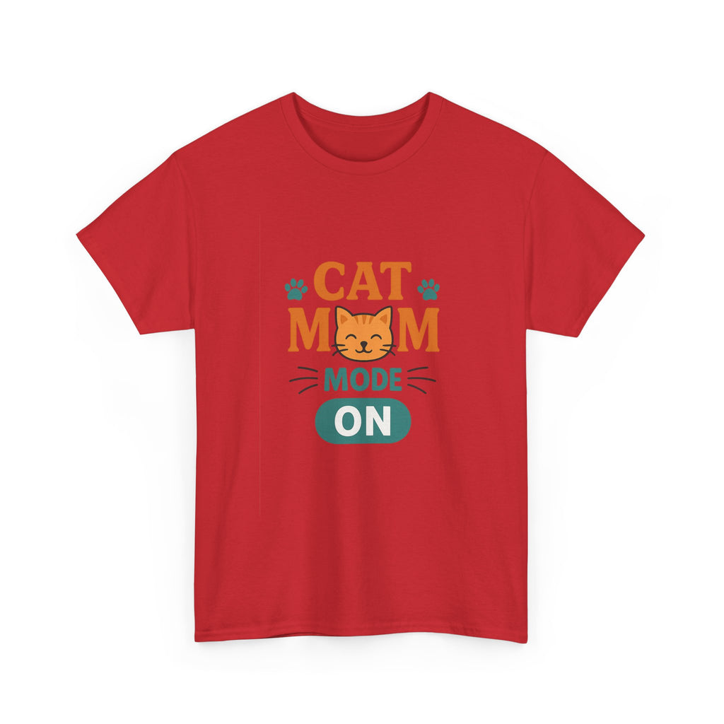 Proud Cat Mom Always Covered In Fur T-Shirt | Cat Lover Gift | Graphic Tee