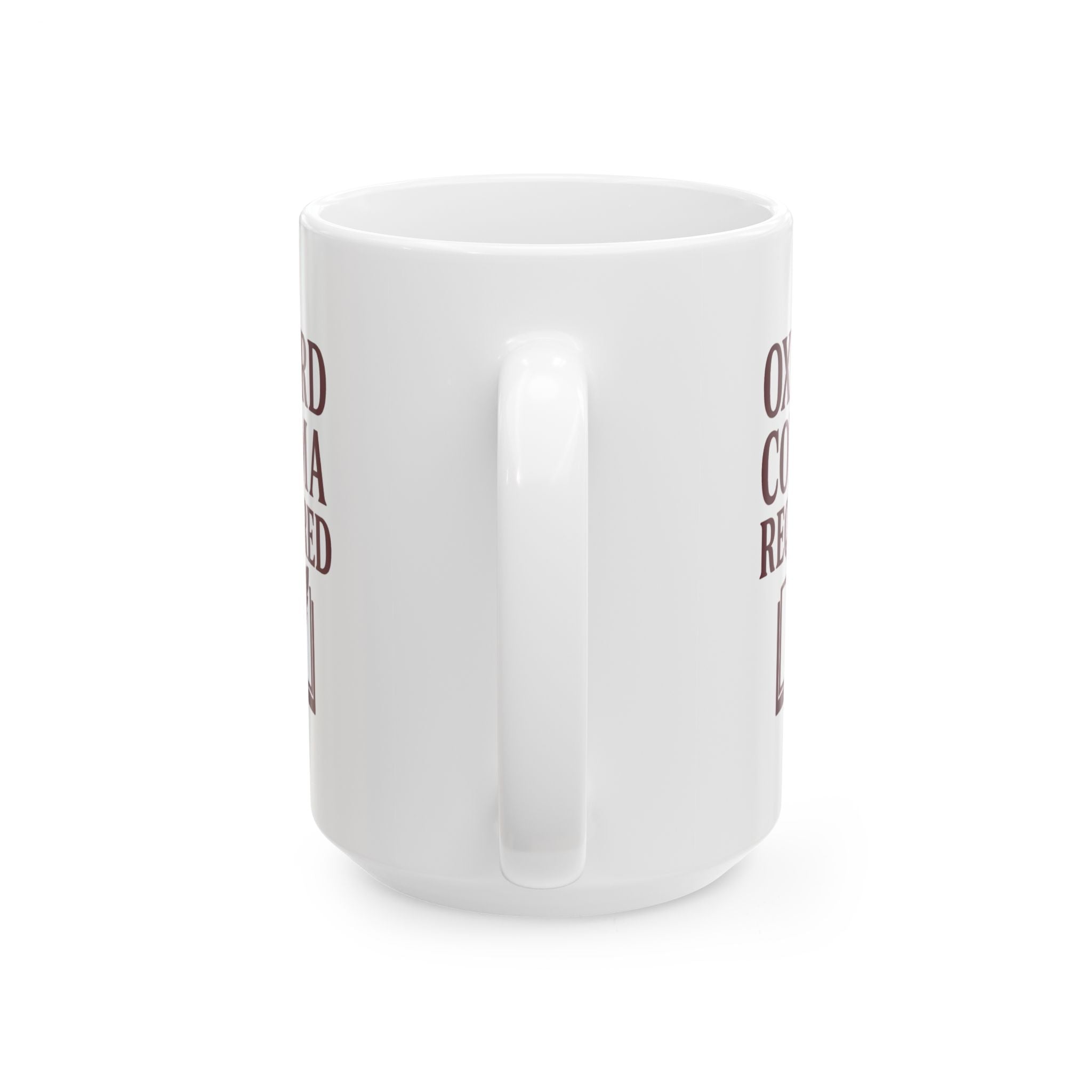 English Teacher Oxford Comma Required Coffee Mug | Teacher Gift | Ceramic Mug