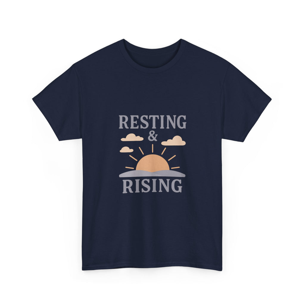Burnout Survivor Resting And Rising T-Shirt | Unique Gift | Graphic Tee