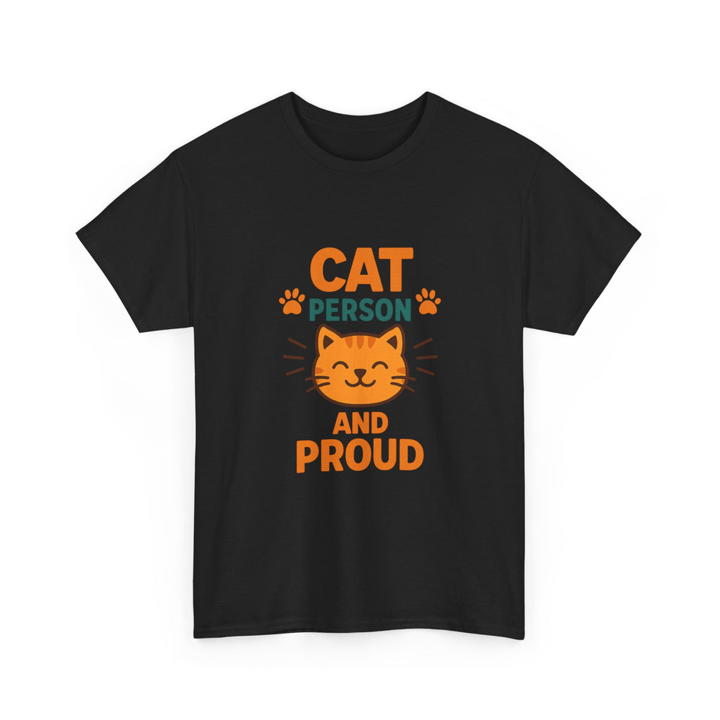 Certified Cat Person No Apologies T-Shirt | Cat Lover Gift | Graphic Tee