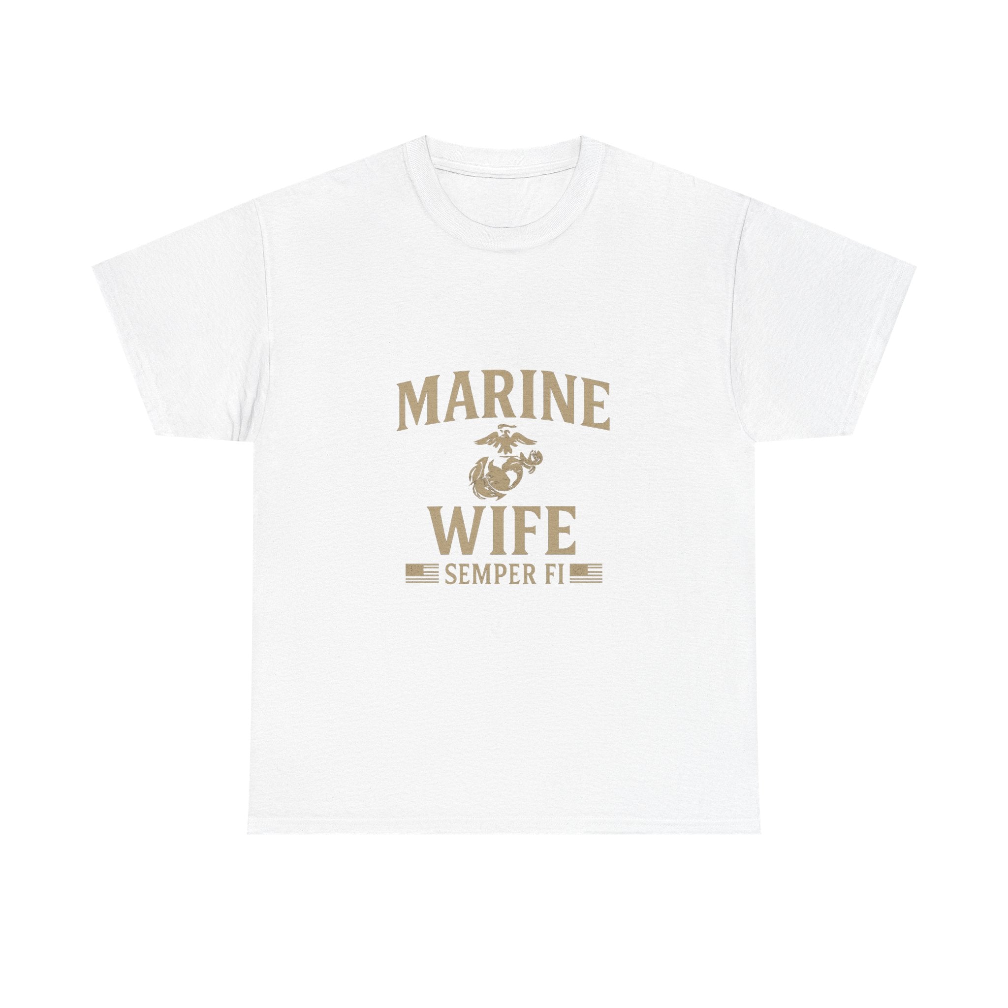 Marine Wife Semper Fi Military T-Shirt | Unique Gift | Graphic Tee