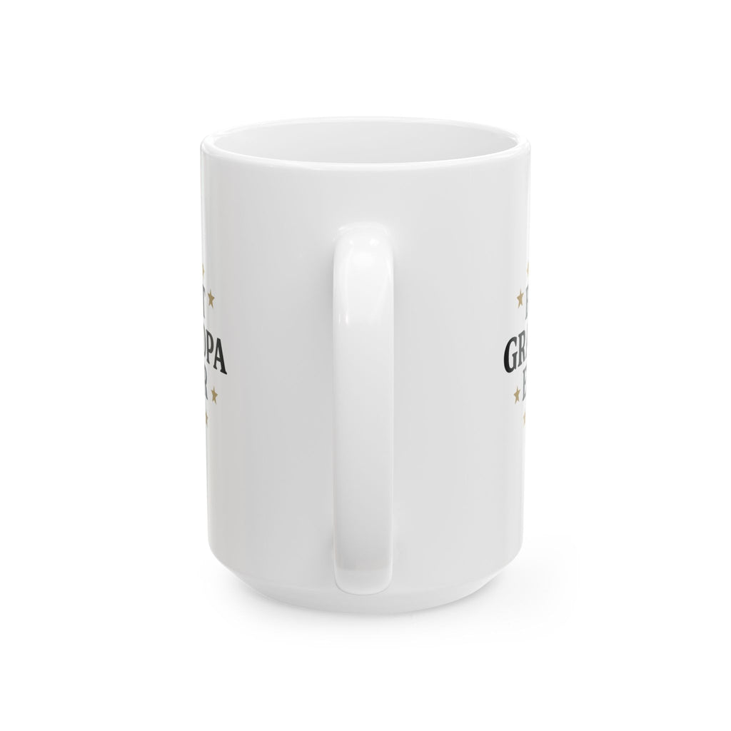 Best Grandpa Ever Stars Coffee Mug | Gift for Grandpa | Ceramic Mug
