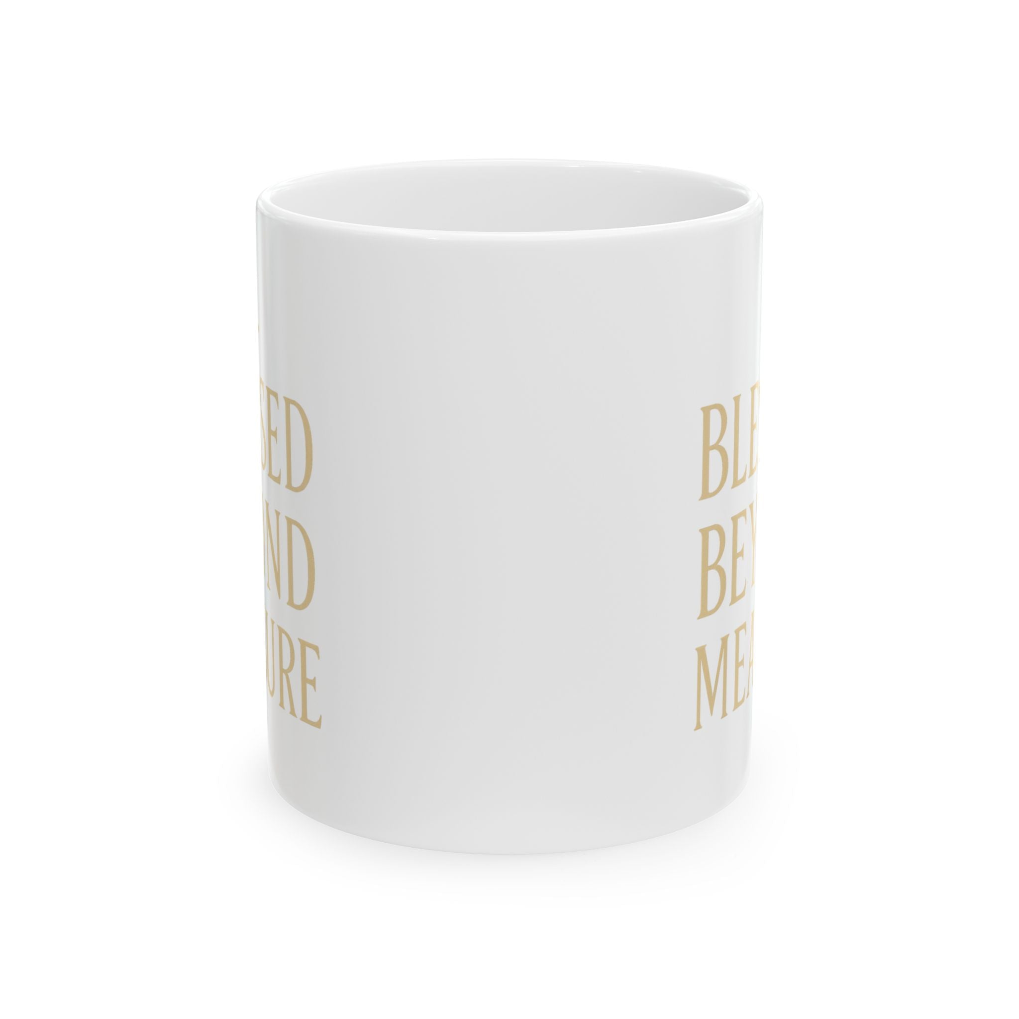 Blessed Beyond Measure Faith Coffee Coffee Mug | Coffee Lover Gift | Ceramic Mug