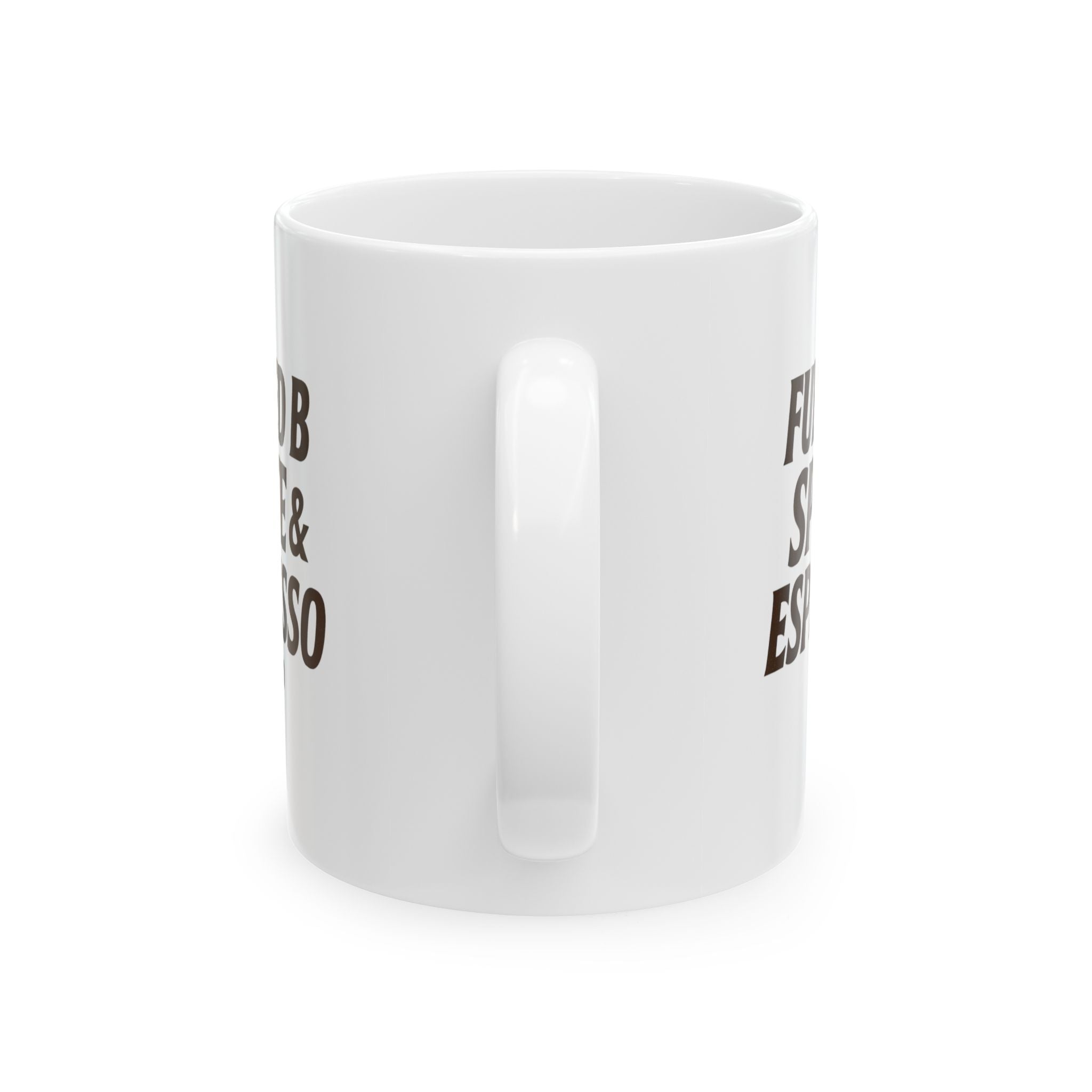 Fueled by Spite and Espresso Coffee Mug | Unique Gift | Ceramic Mug