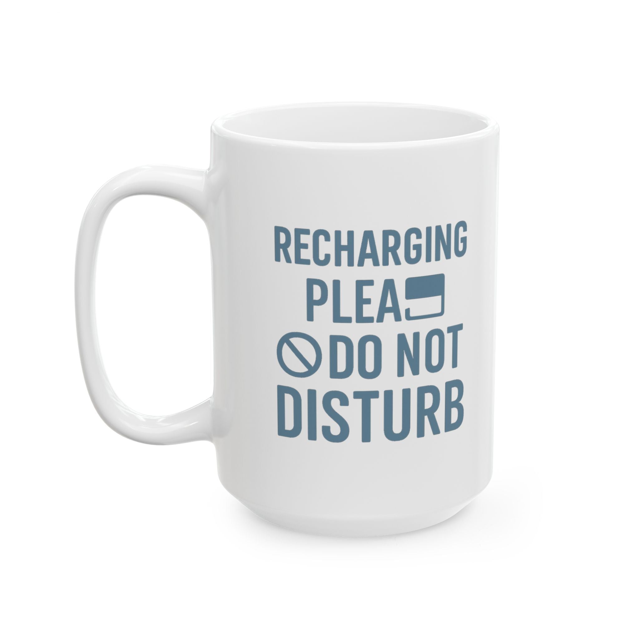 Introvert Recharging Please Do Not Disturb Coffee Mug | Unique Gift | Ceramic Mug