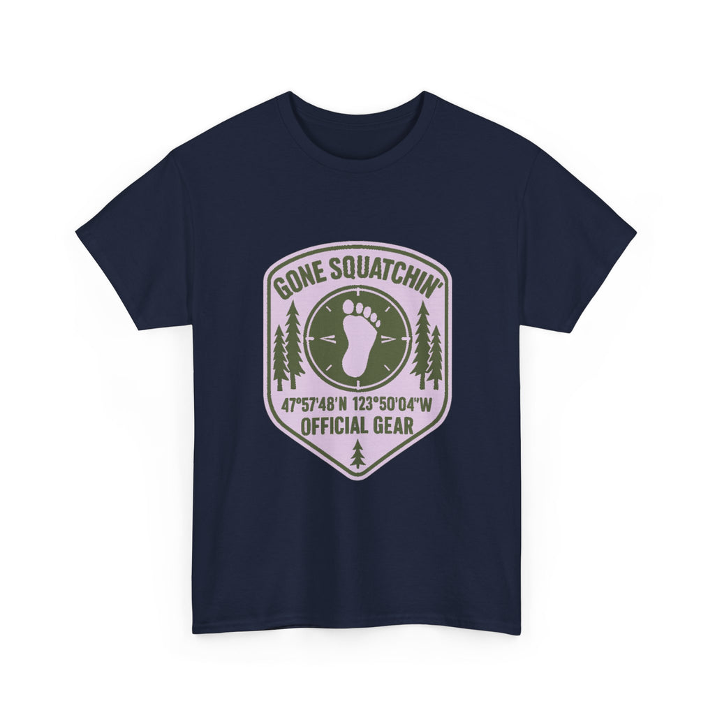 Gone Squatchin Official Gear T-Shirt | Unique Gift | Graphic Tee