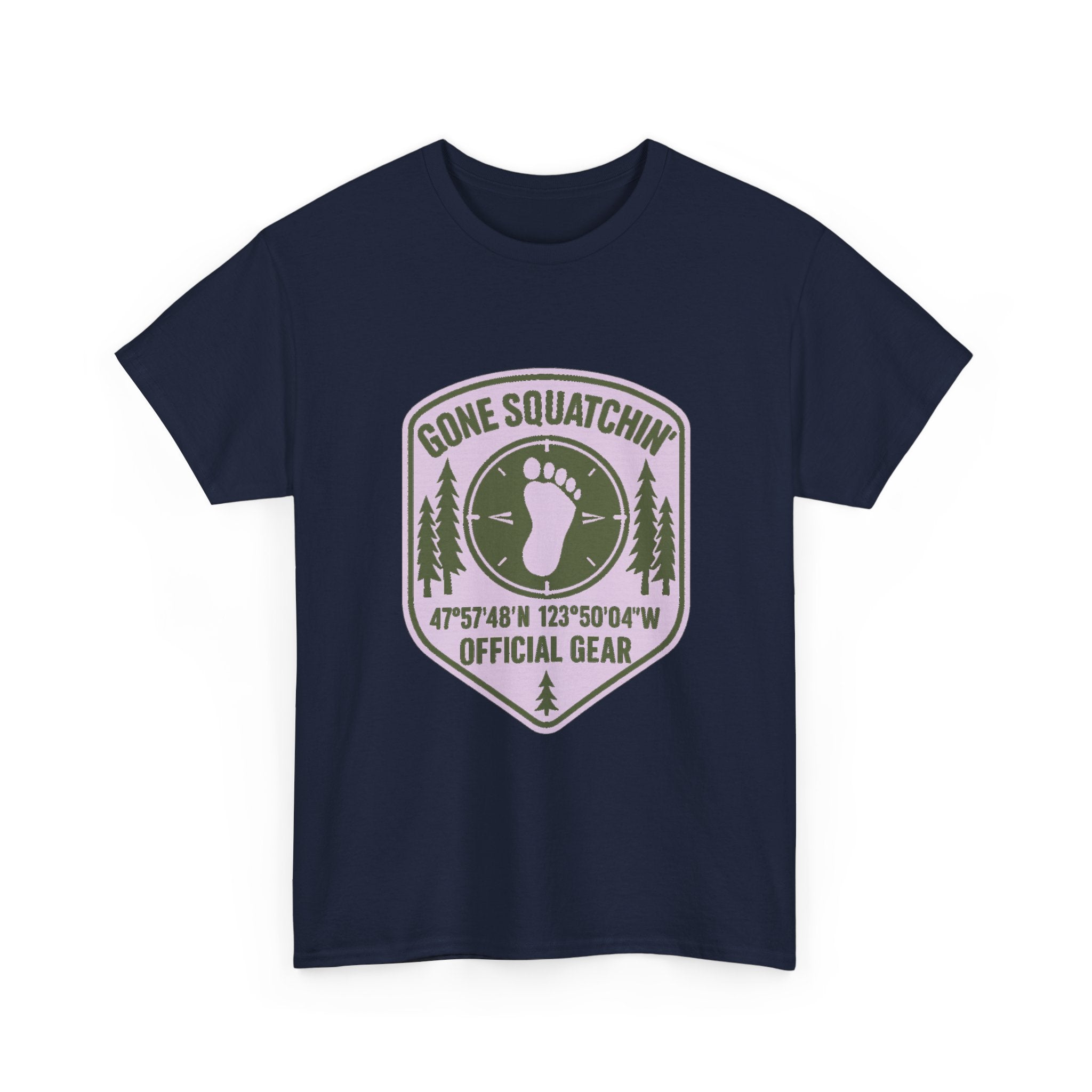 Gone Squatchin Official Gear T-Shirt | Unique Gift | Graphic Tee