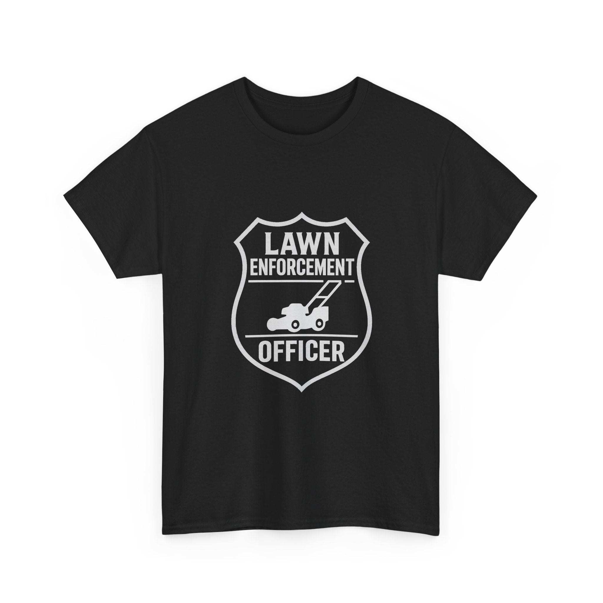 Lawn Enforcement Officer Dad T-Shirt | Gift for Dad | Graphic Tee
