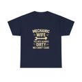 Mechanic Wife Yes Hes Dirty T-Shirt | Mechanic Gift | Graphic Tee