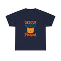 Proud Rescue Cat Parent T-Shirt | Shelter Adoption Gift | Graphic Tee