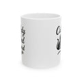 Cat Lady And Proud Coffee Mug | Cat Lover Gift | Ceramic Mug