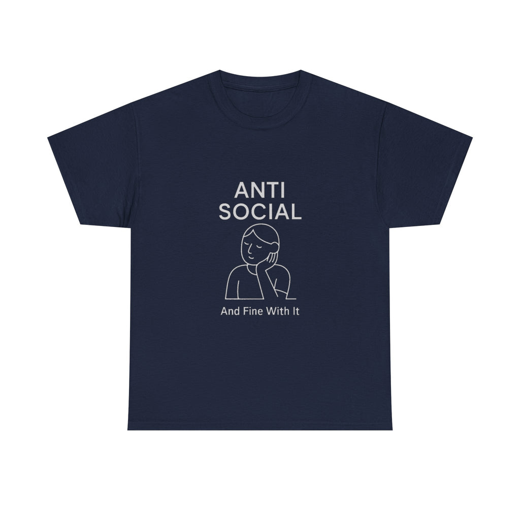 Social Battery Empty Anti Social Mode T-Shirt | Introvert Humor | Graphic Tee