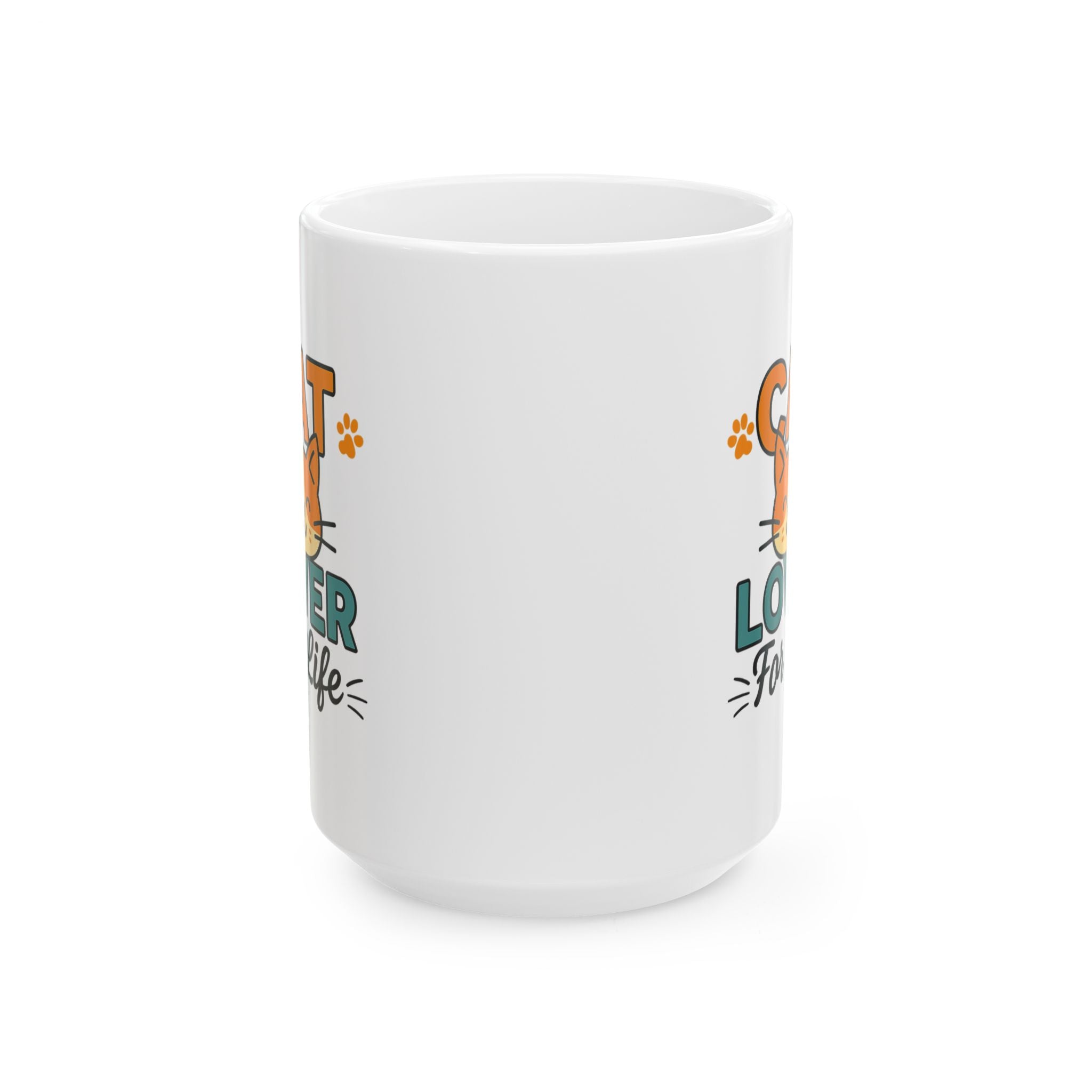 Born To Love Cats Coffee Mug | Cat Lover Gift | Ceramic Mug