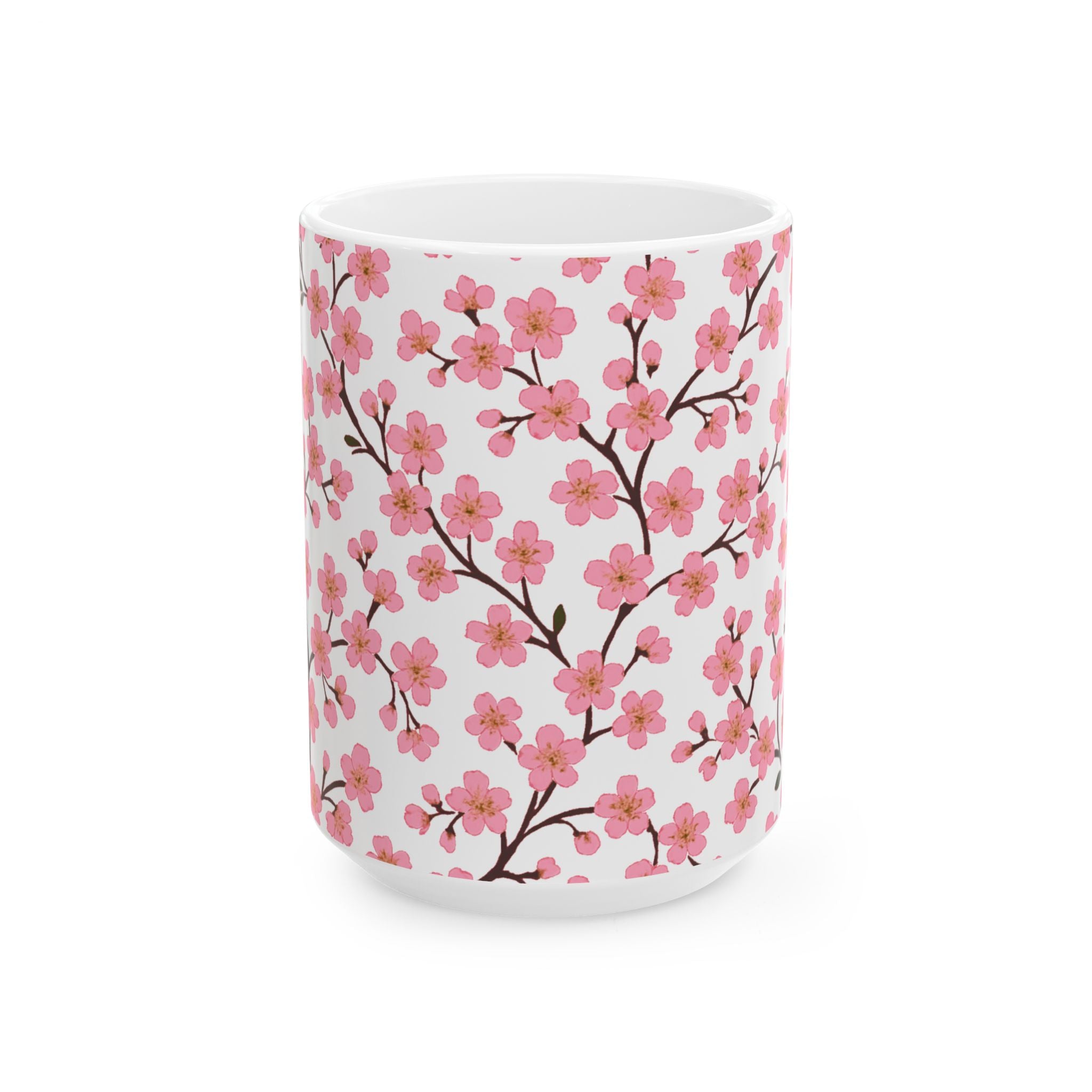 Cherry Blossom Branch Coffee Mug | Unique Gift | Ceramic Mug