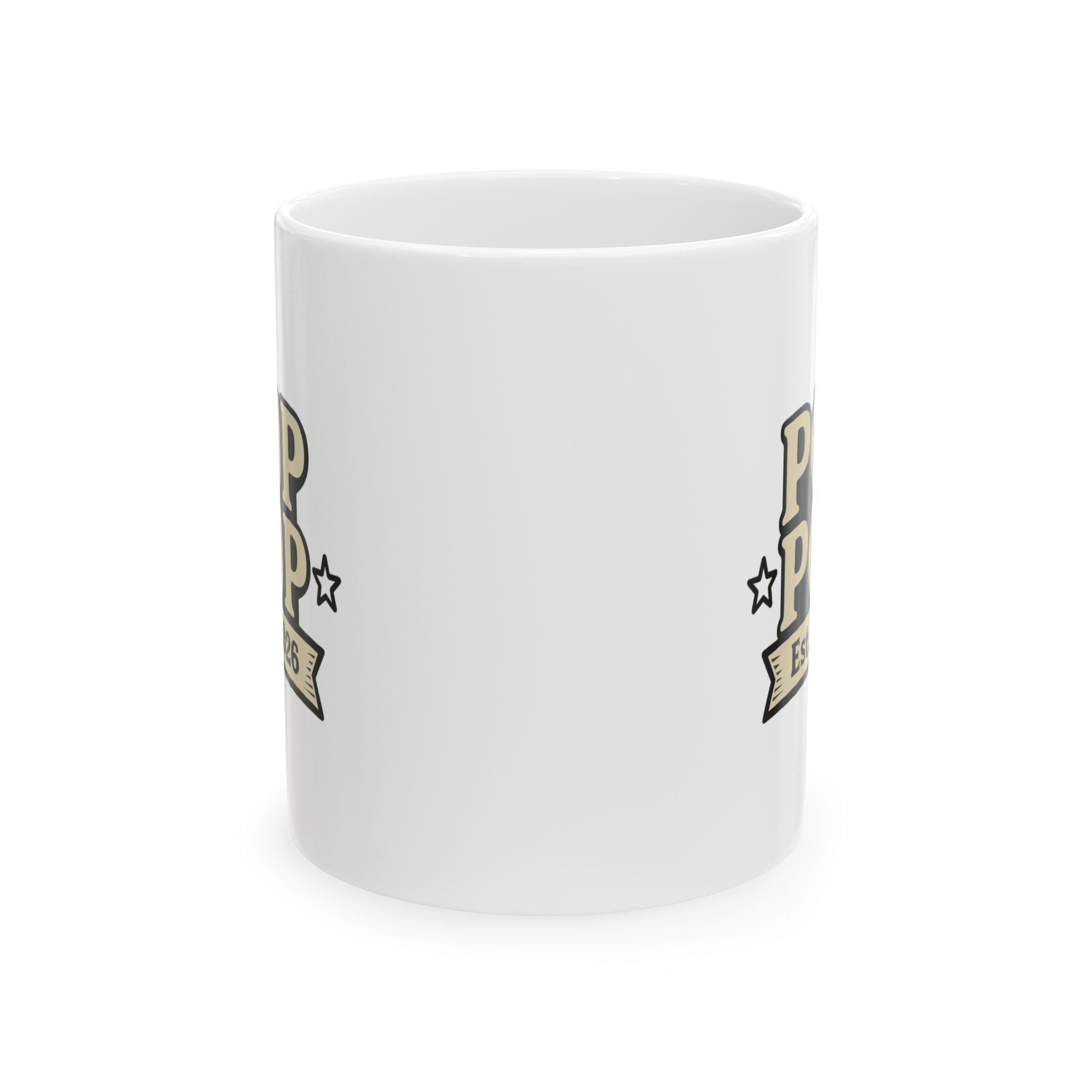 Pop Pop Est 2026 Grandfather Coffee Mug | Unique Gift | Ceramic Mug