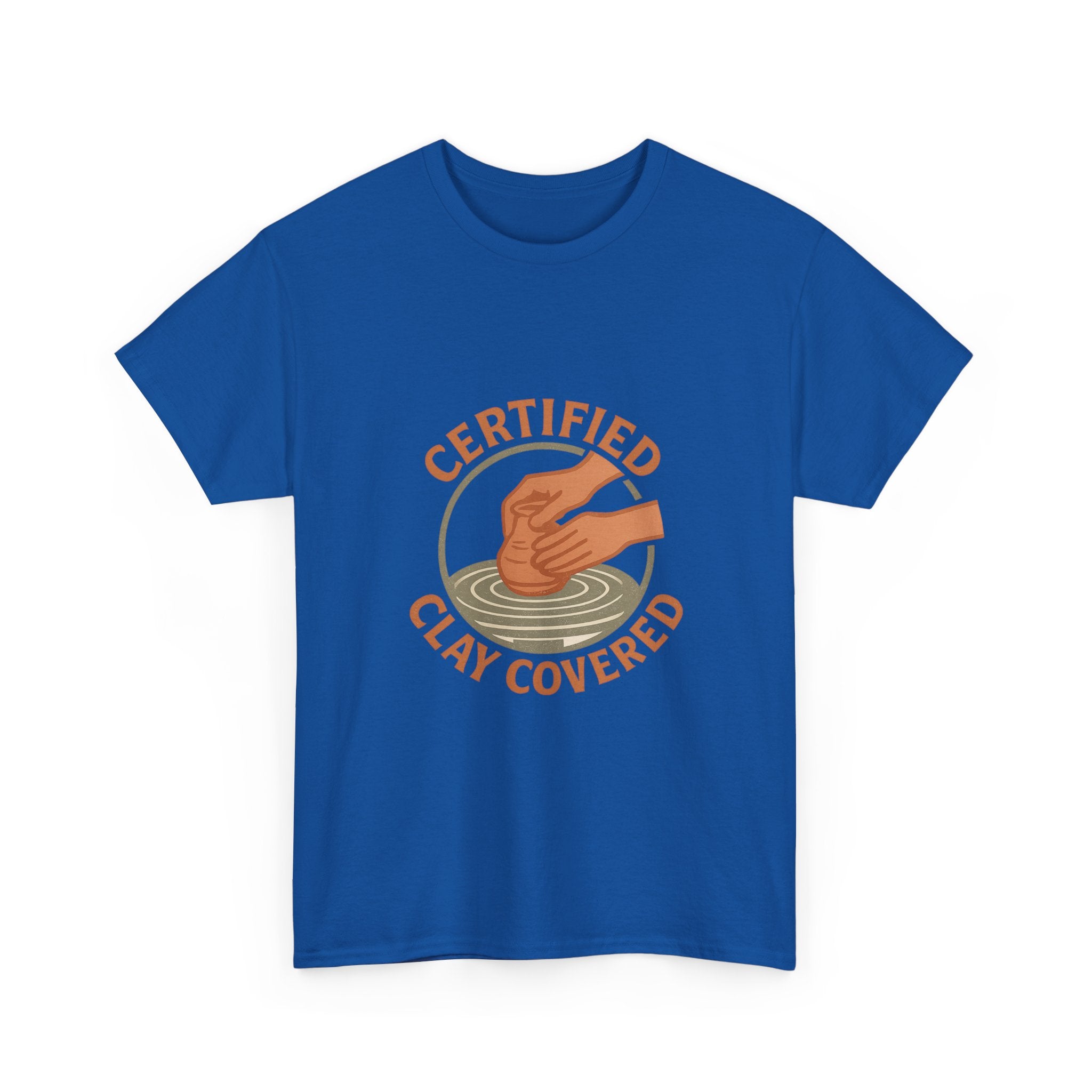 Ceramics Studio Certified Clay Covered Artist T-Shirt