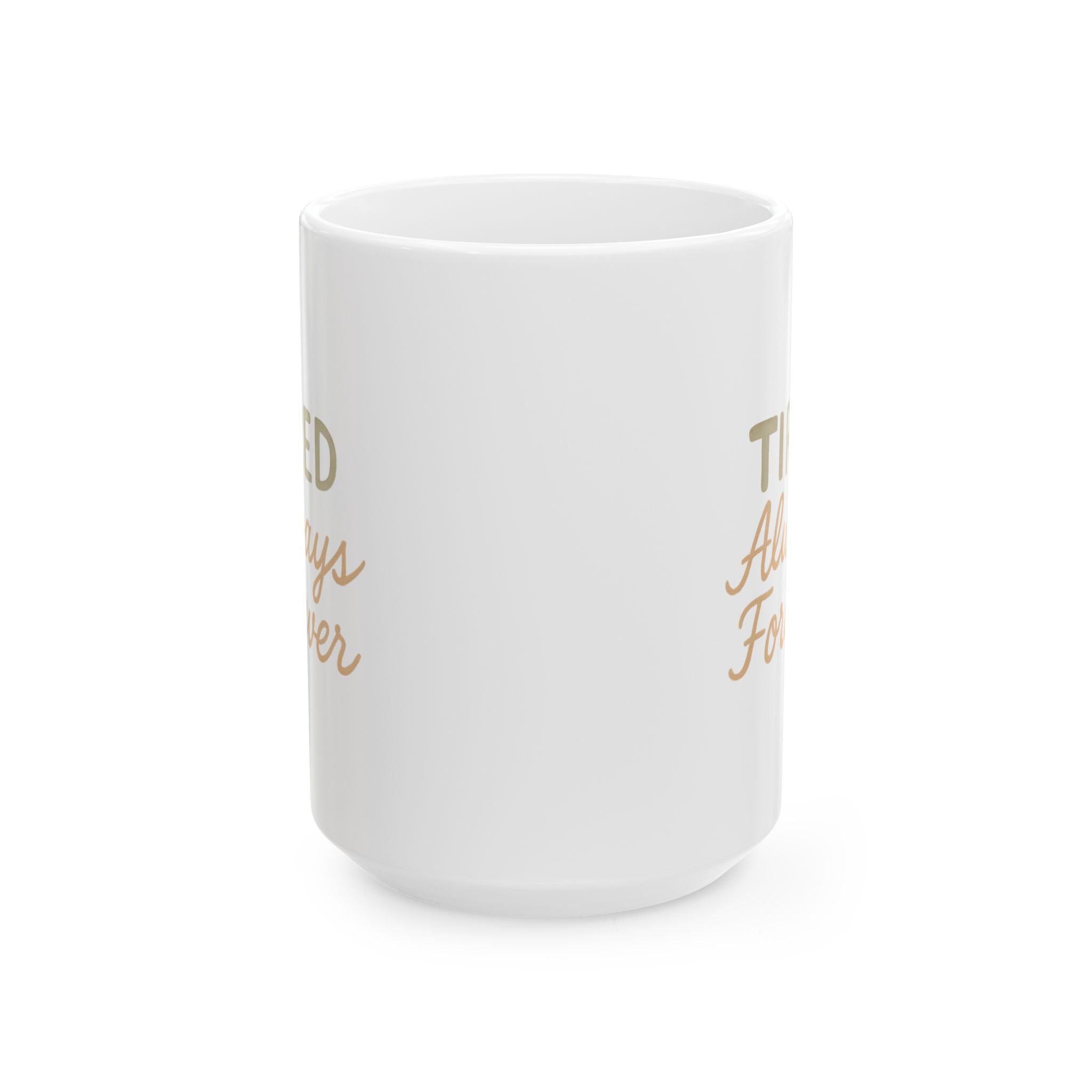 World Class Tired Person Send Help Coffee Mug | Funny Exhausted Gift | Ceramic Mug