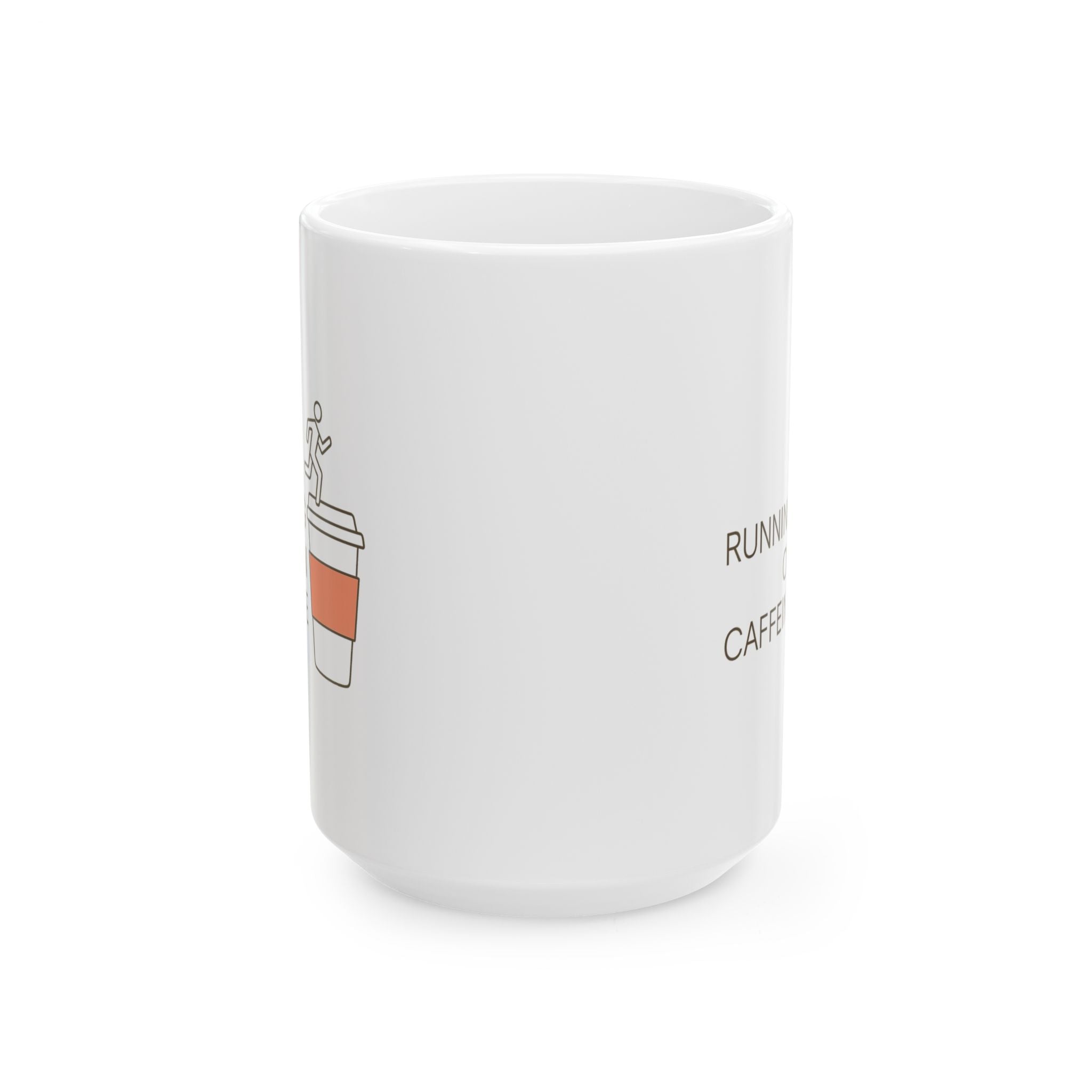 Fueled By Caffeine What Is Sleep Coffee Mug | Funny Caffeine Gift | Ceramic Mug