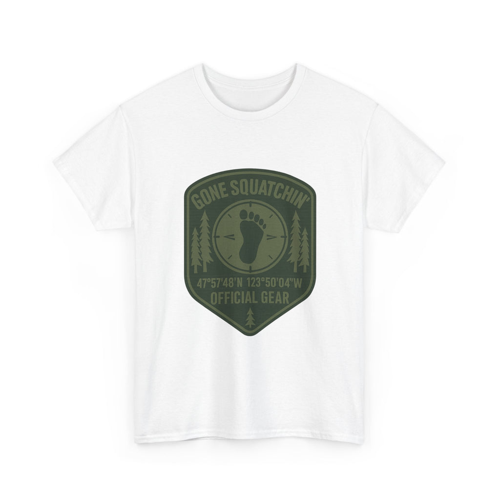 Gone Squatchin Official Gear T-Shirt | Unique Gift | Graphic Tee