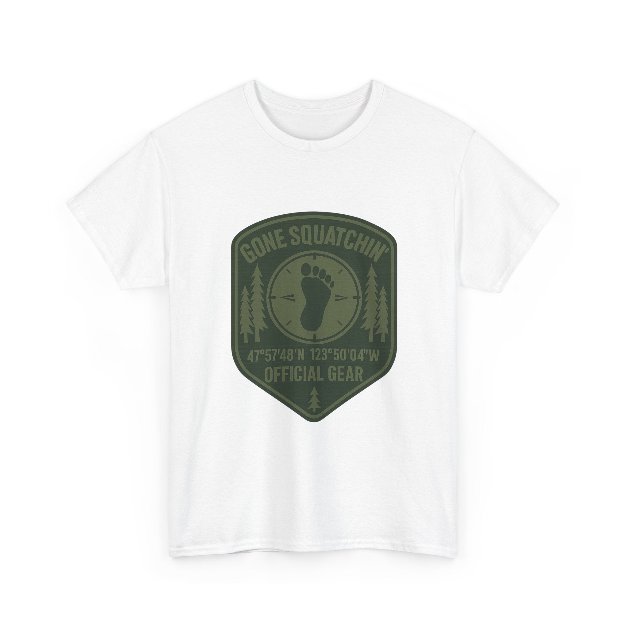 Gone Squatchin Official Gear T-Shirt | Unique Gift | Graphic Tee
