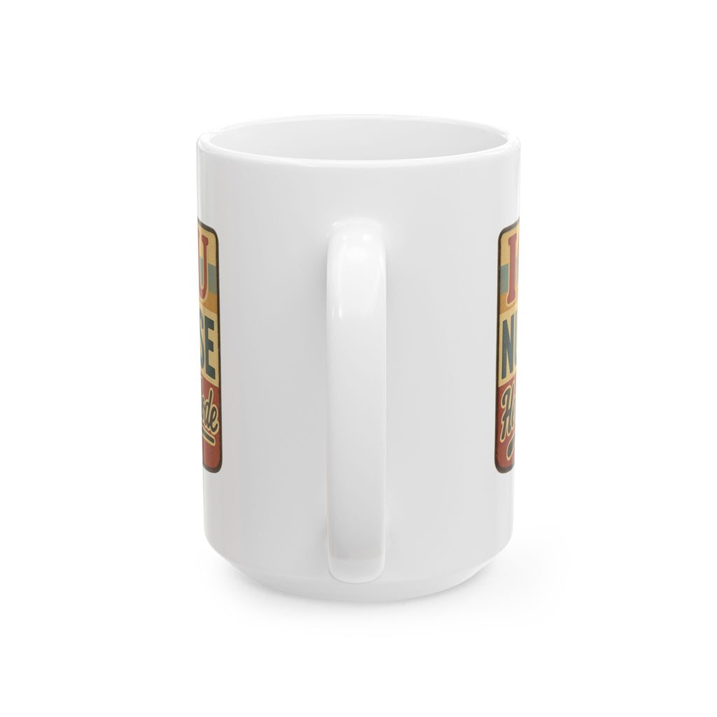 Intensive Care Nurse Fueled By Coffee Coffee Mug | ICU Nurse Humor | Ceramic Mug
