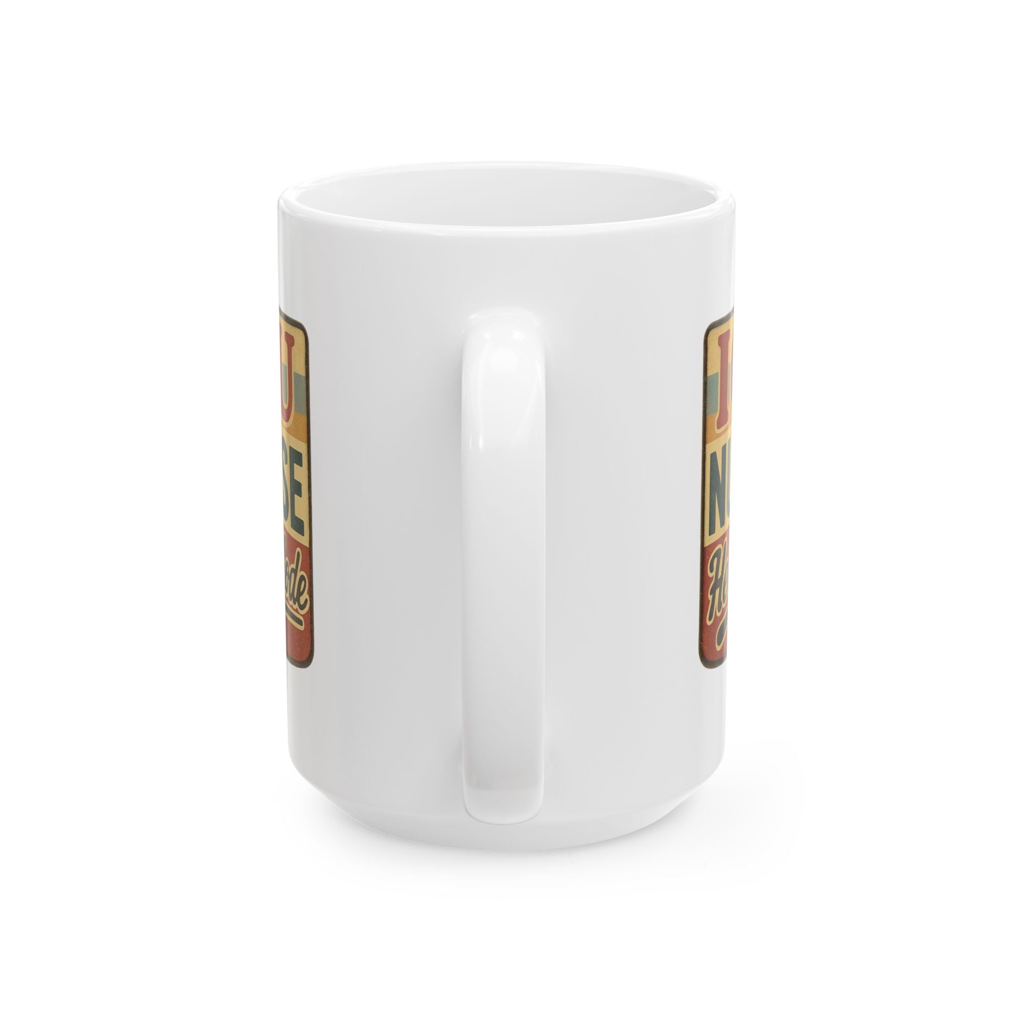 Intensive Care Nurse Fueled By Coffee Coffee Mug | ICU Nurse Humor | Ceramic Mug