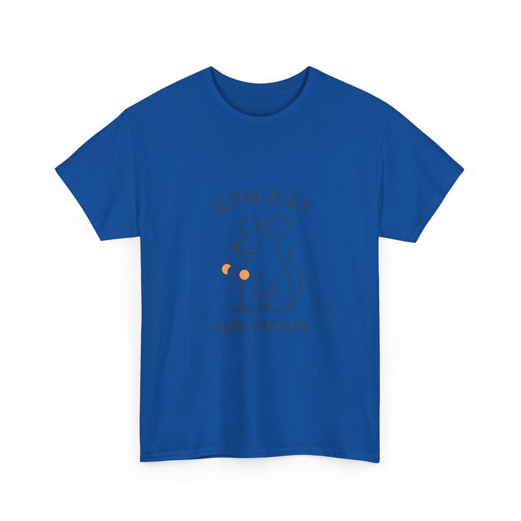 Gym Rat Powered By Pre-Workout T-Shirt | Funny Gym Gift | Graphic Tee